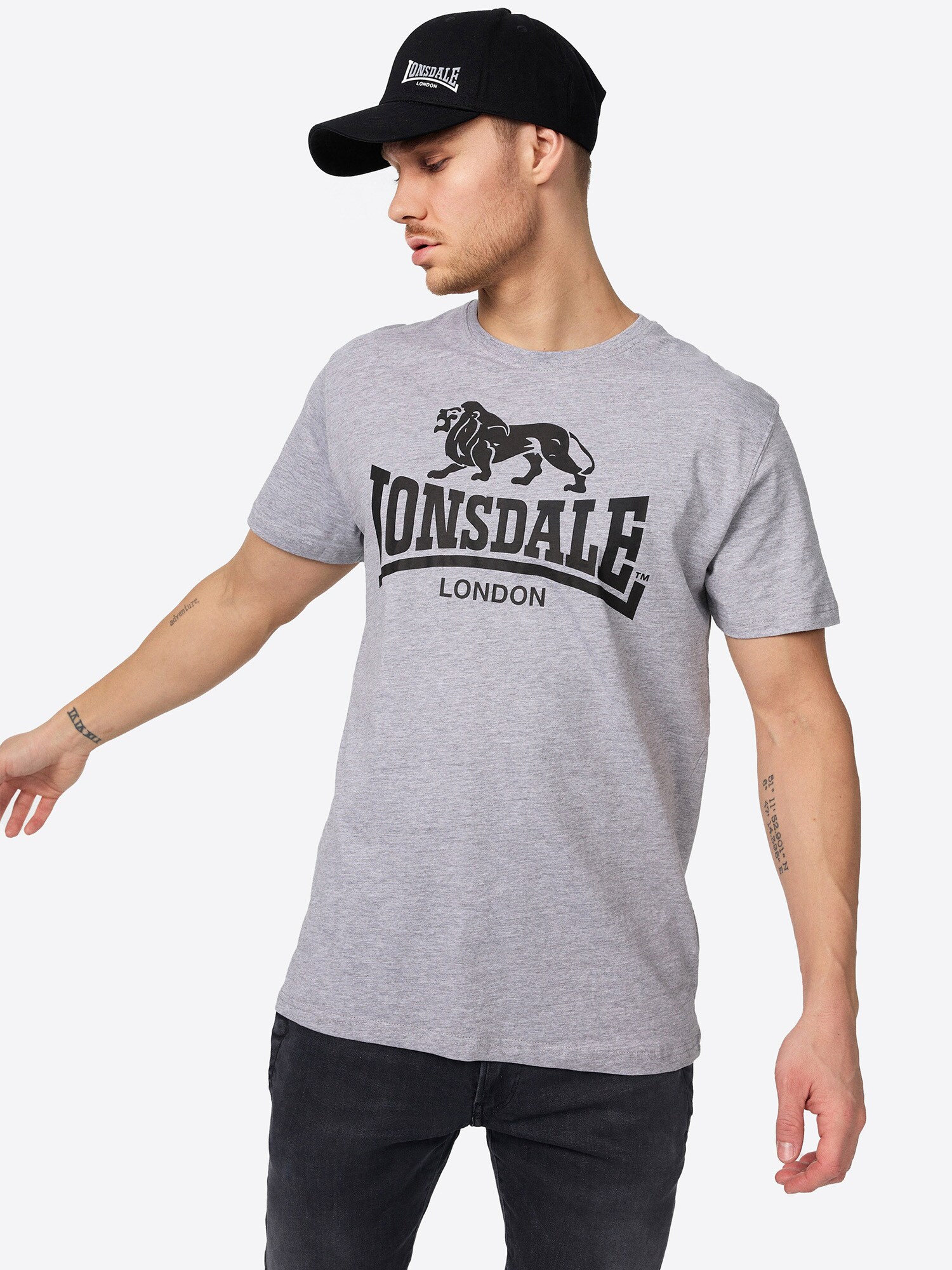 Lonsdale Herren T-Shirt normale Passform LOGO - Bild 1