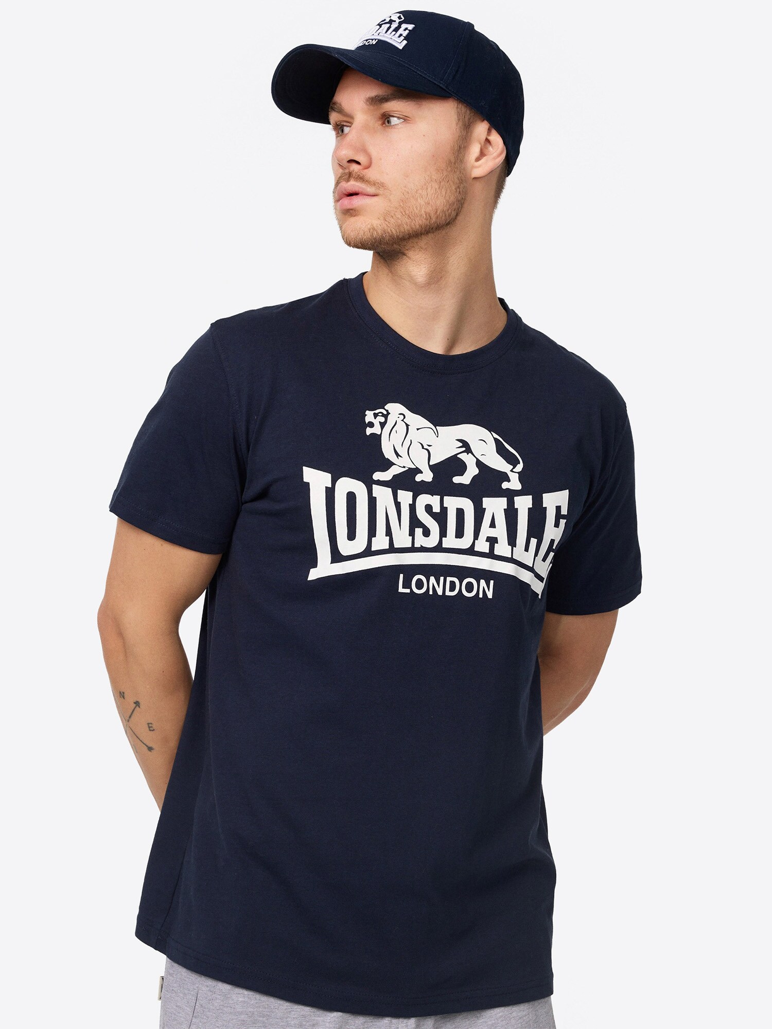 Lonsdale Herren T-Shirt normale Passform LOGO - Bild 1