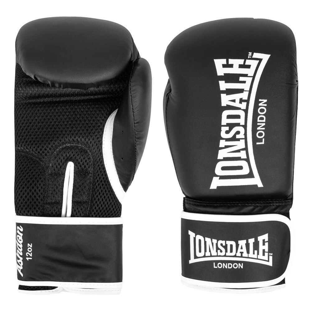 Lonsdale Boxhandschuhe aus Kunstleder ASHDON