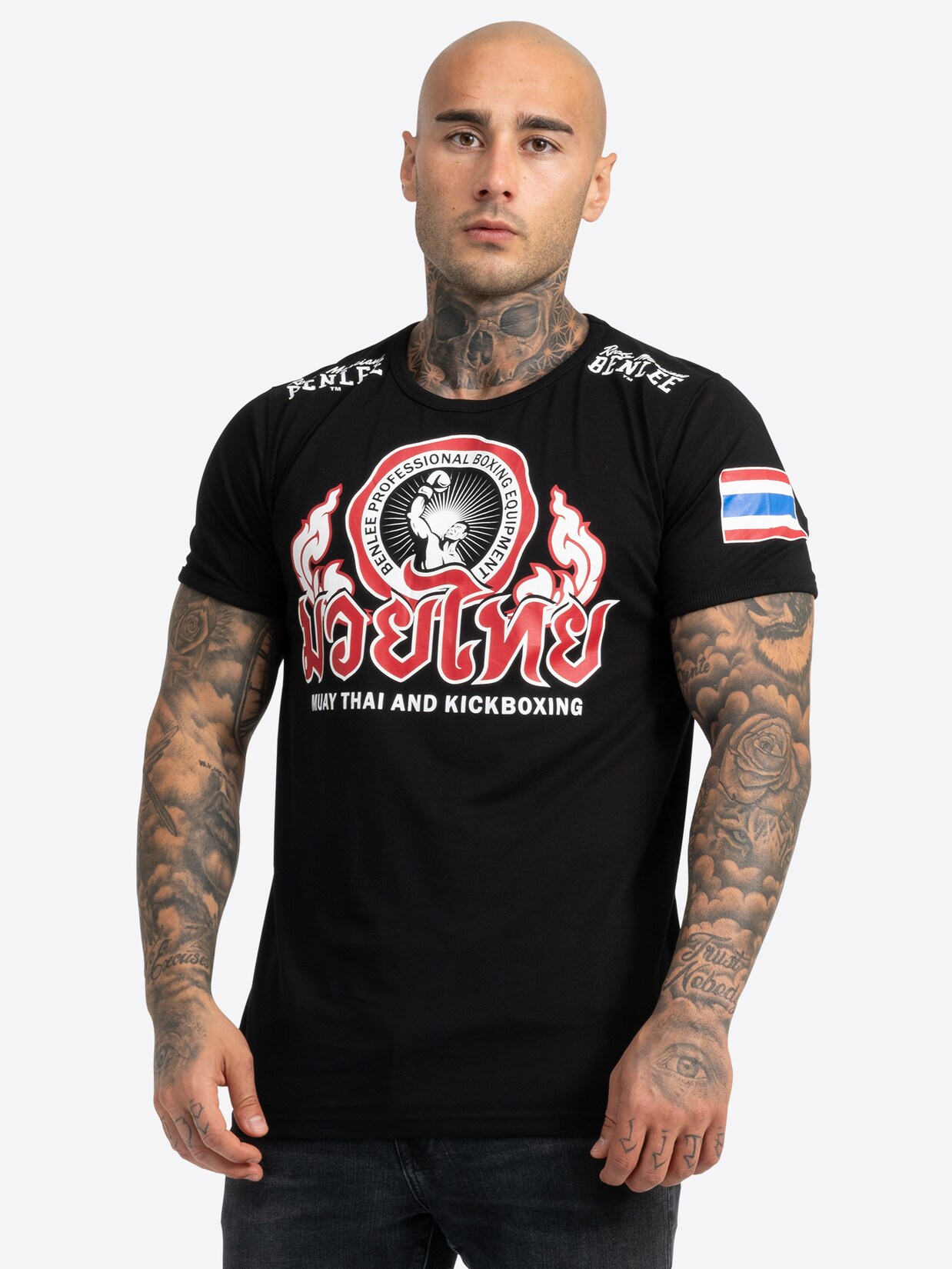 BENLEE Herren T-Shirt schmale Passform THAILAND | 04250818884750