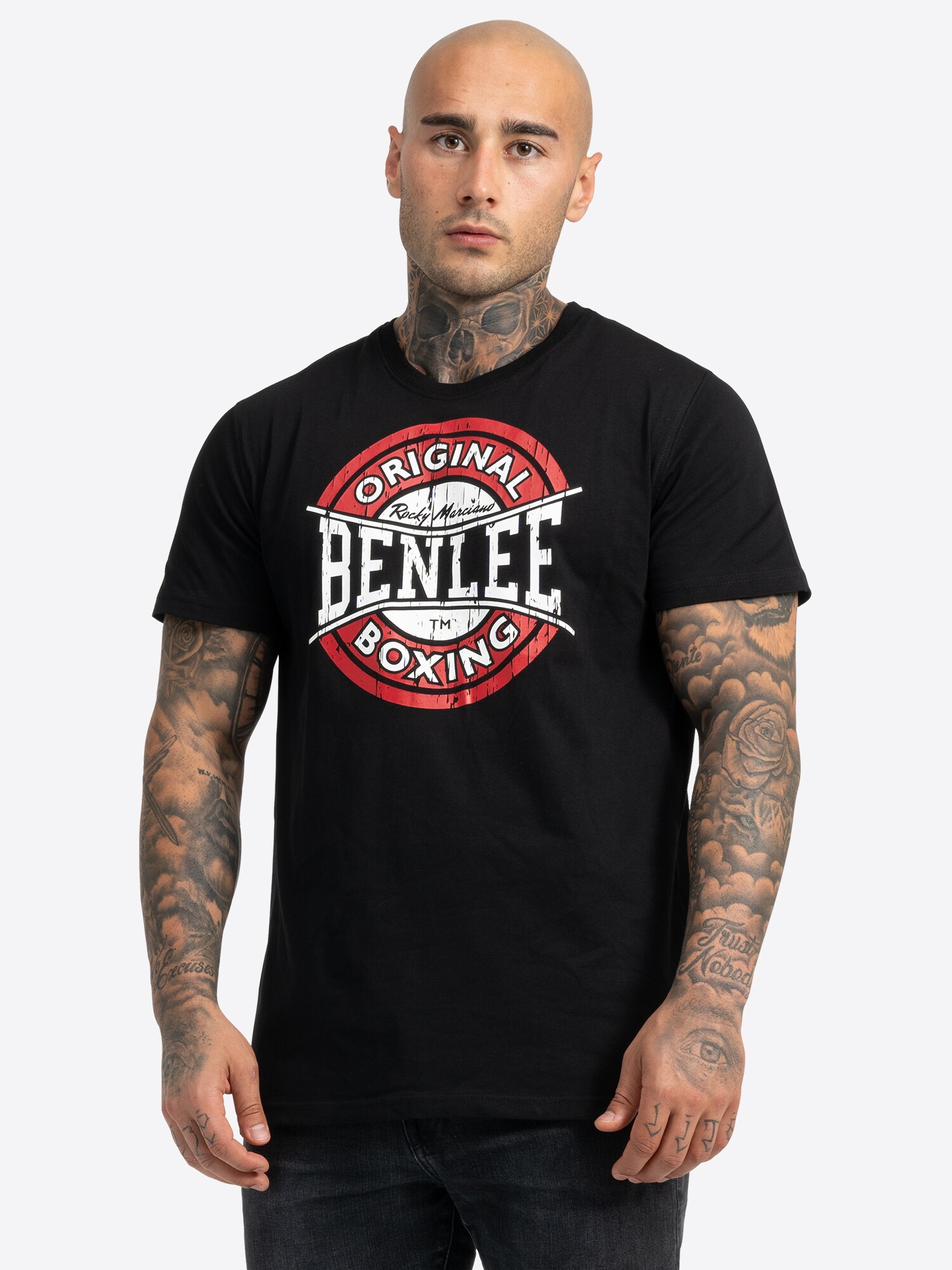 BENLEE Herren T-Shirt normale Passform BOXING LOGO - Bild 1