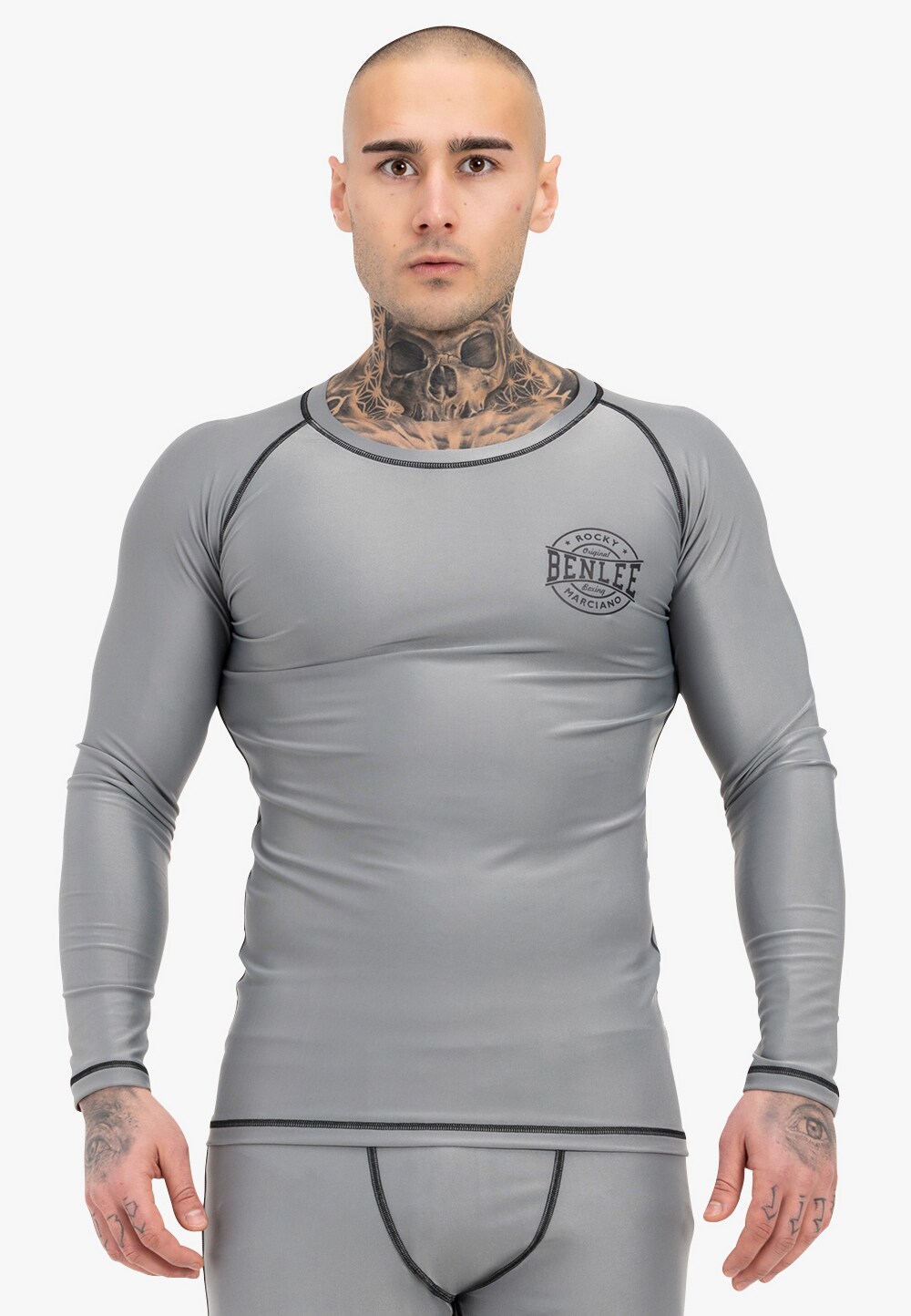 BENLEE Herren langärmeliges Funktionsshirt schmale Passform MOSSBURN