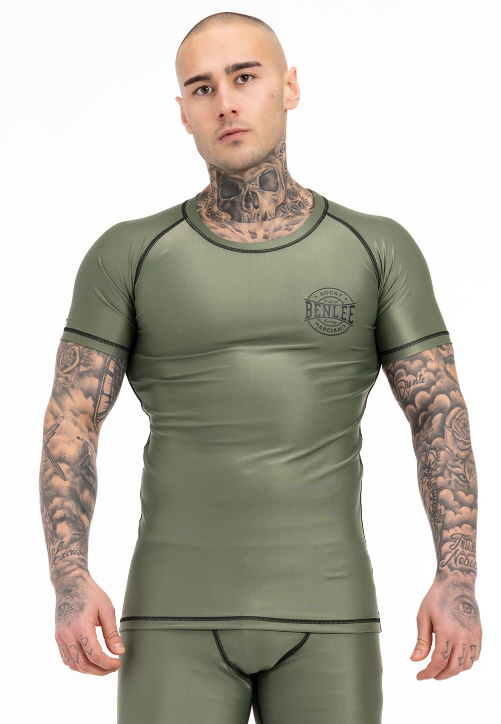BENLEE Herren Funktionsshirt schmale Passform LIMEHILLS | 04255581530606