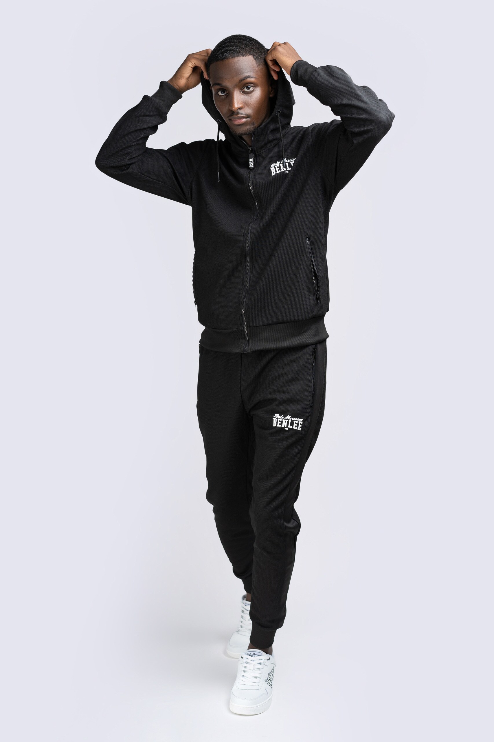 BENLEE Herren Trainingsanzug mit Kapuze schmale Passform HACKBERRY - Bild 1