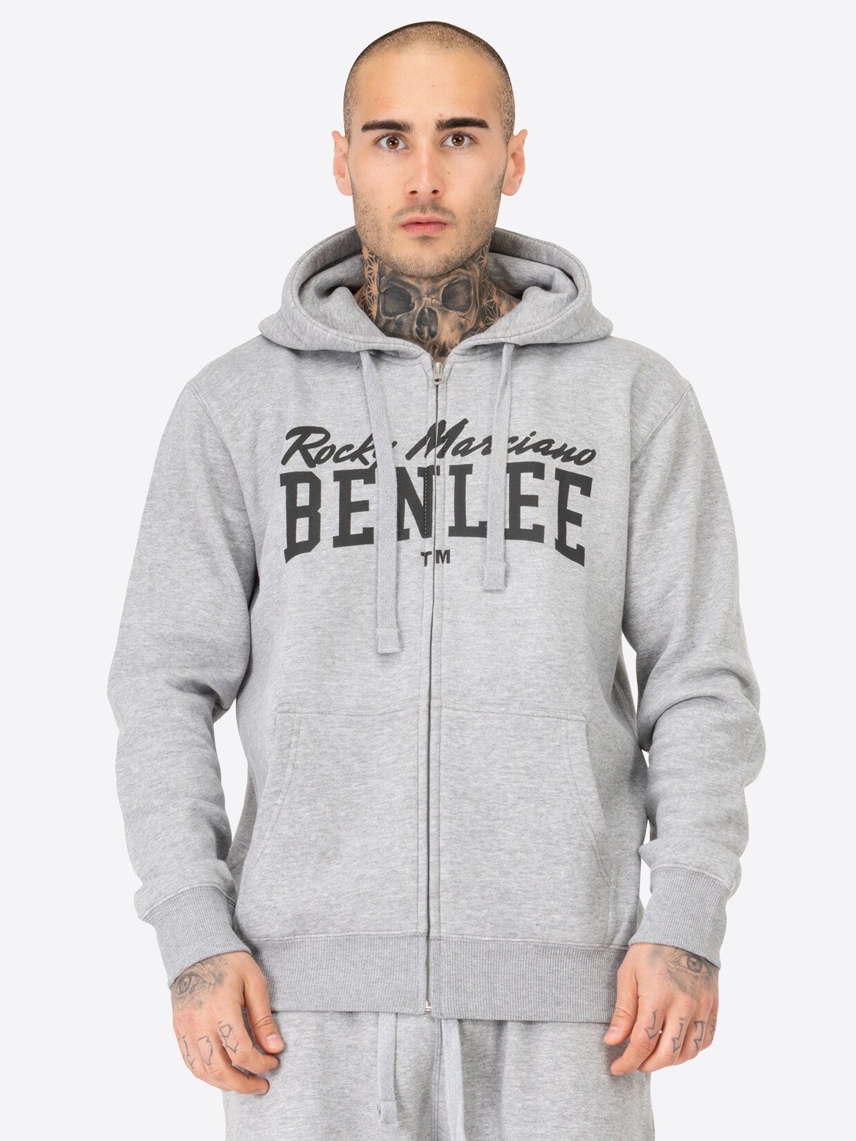 BENLEE Herren Kapuzensweatjacke mit Reißverschluss normale Passform VITALINO