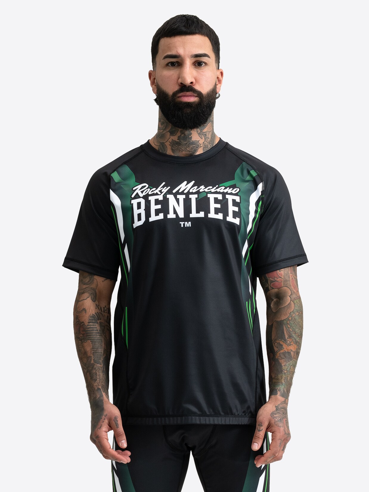 BENLEE Herren Rashguard short sleeve schmale Passform SKOMER