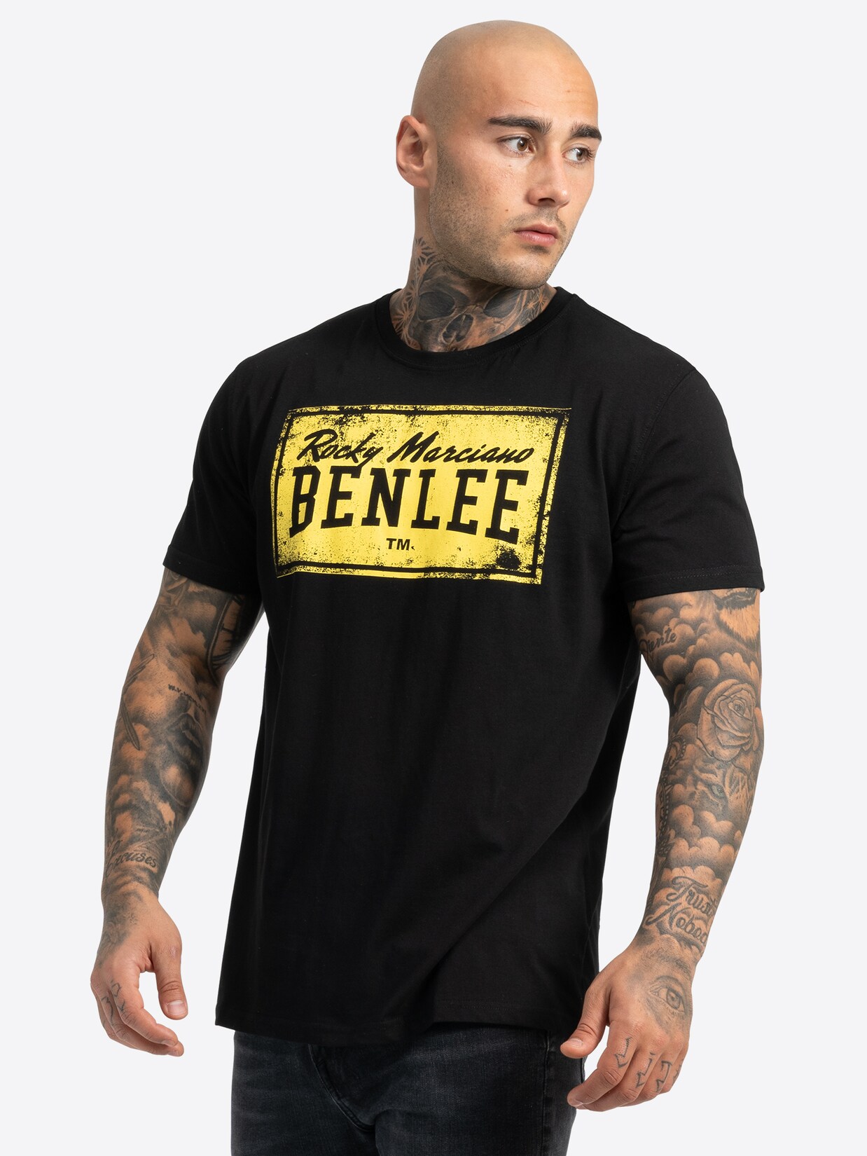 BENLEE Herren T-Shirt normale Passform BOXLABEL | 04250818829096