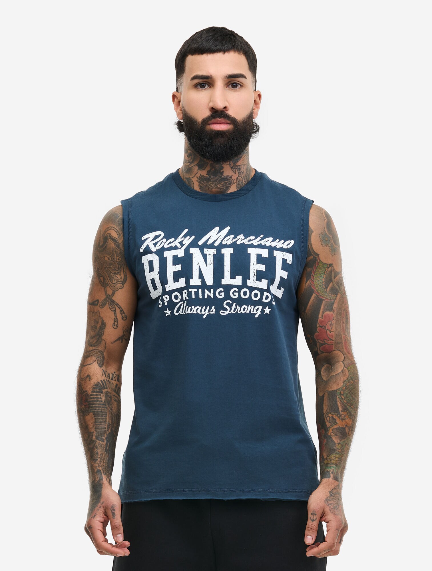 BENLEE Herren &auml;rmelloses T-Shirt schmale Passform LASTARZA - Bild 1