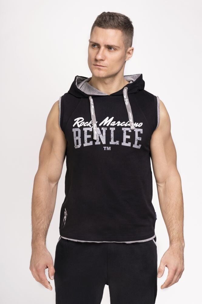 BENLEE Herren ärmelloses T-Shirt mit Kapuze normale Passform EPPERSON
