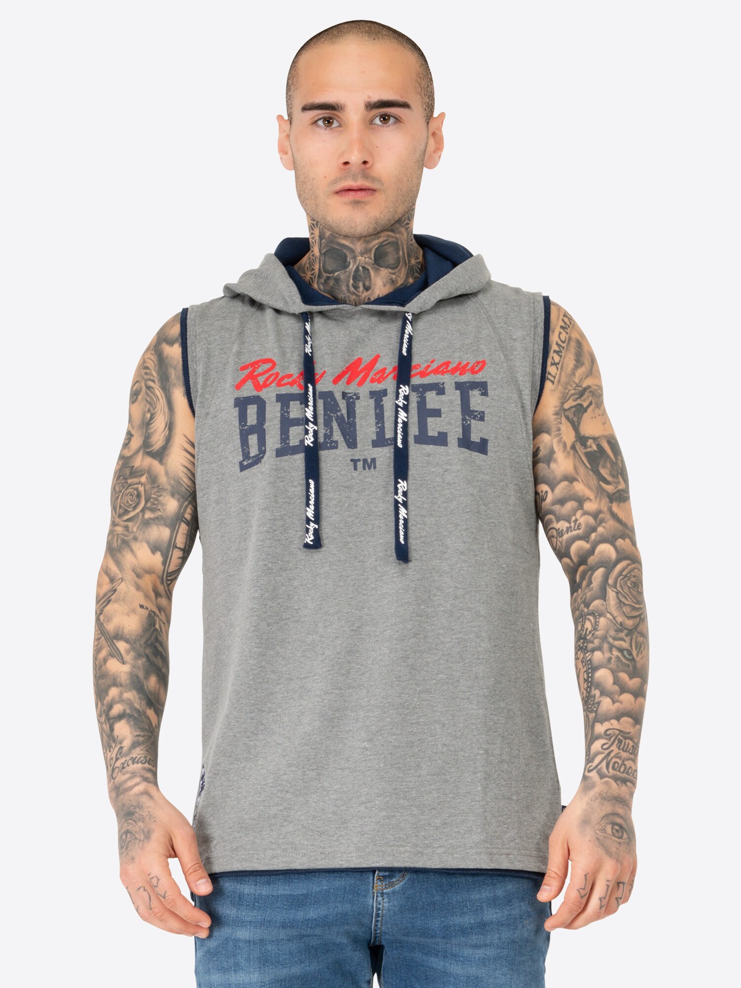 BENLEE Herren &auml;rmelloses T-Shirt mit Kapuze normale Passform EPPERSON - Bild 1