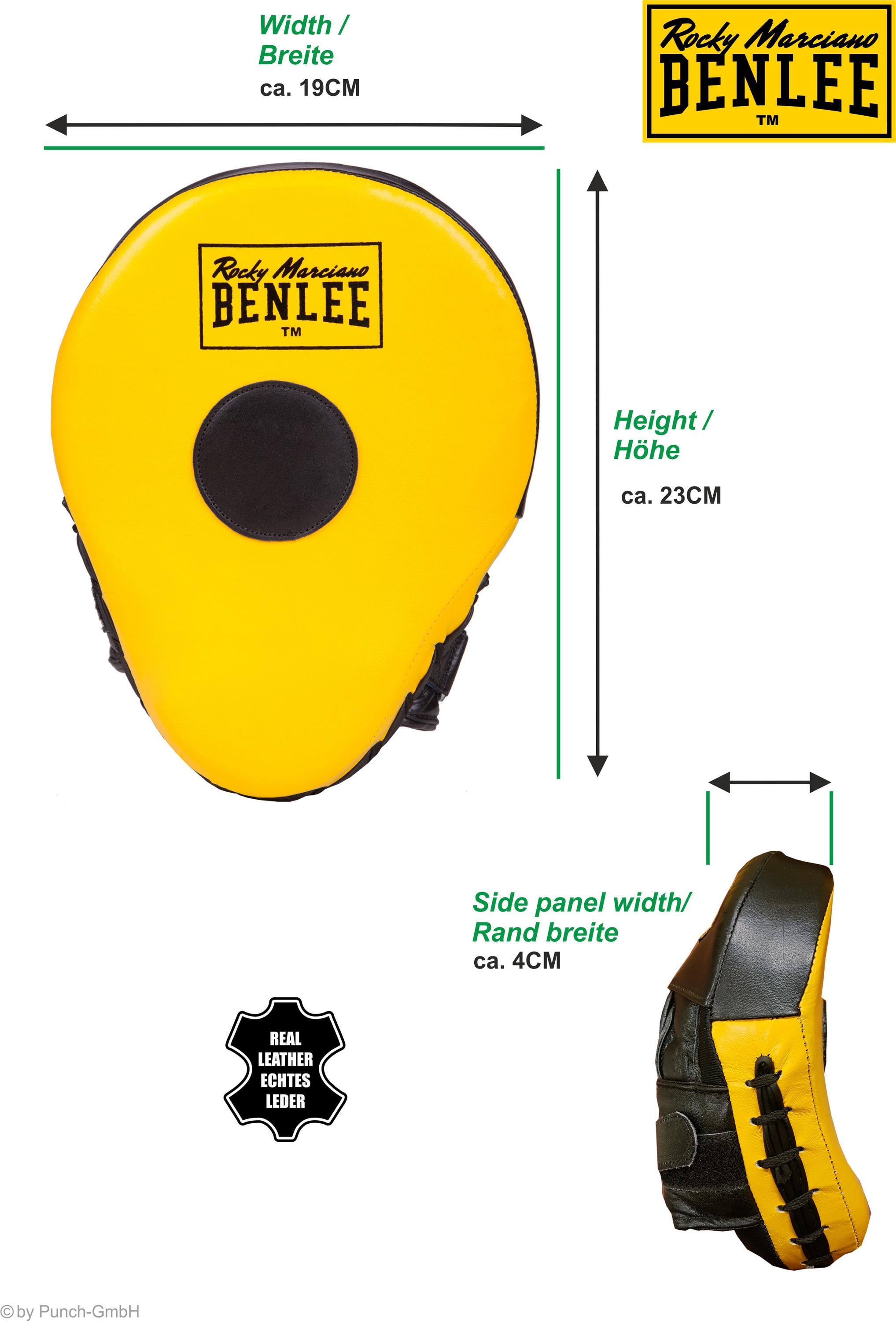 BENLEE Handpratzen aus Leder JERSEY JOE - Bild 1