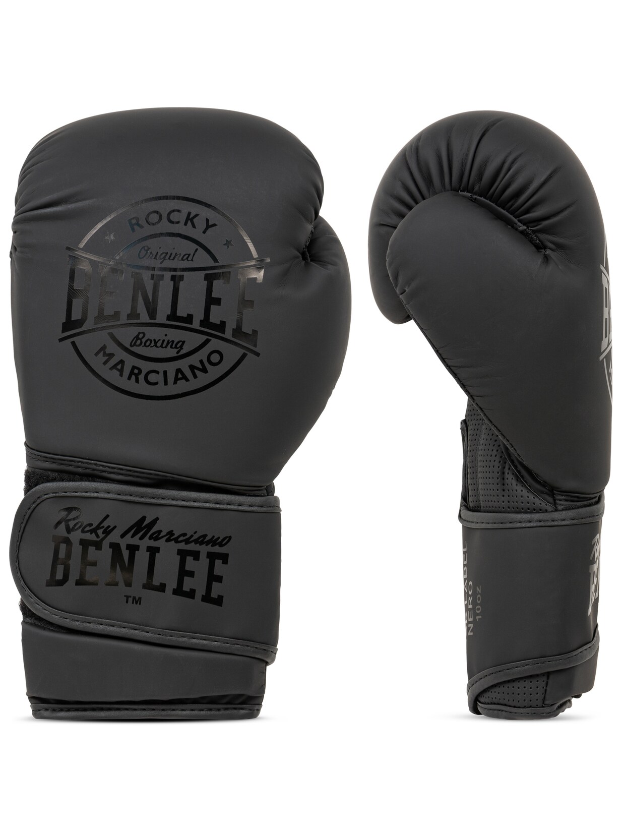 BENLEE Boxhandschuhe aus Kunstleder NERO