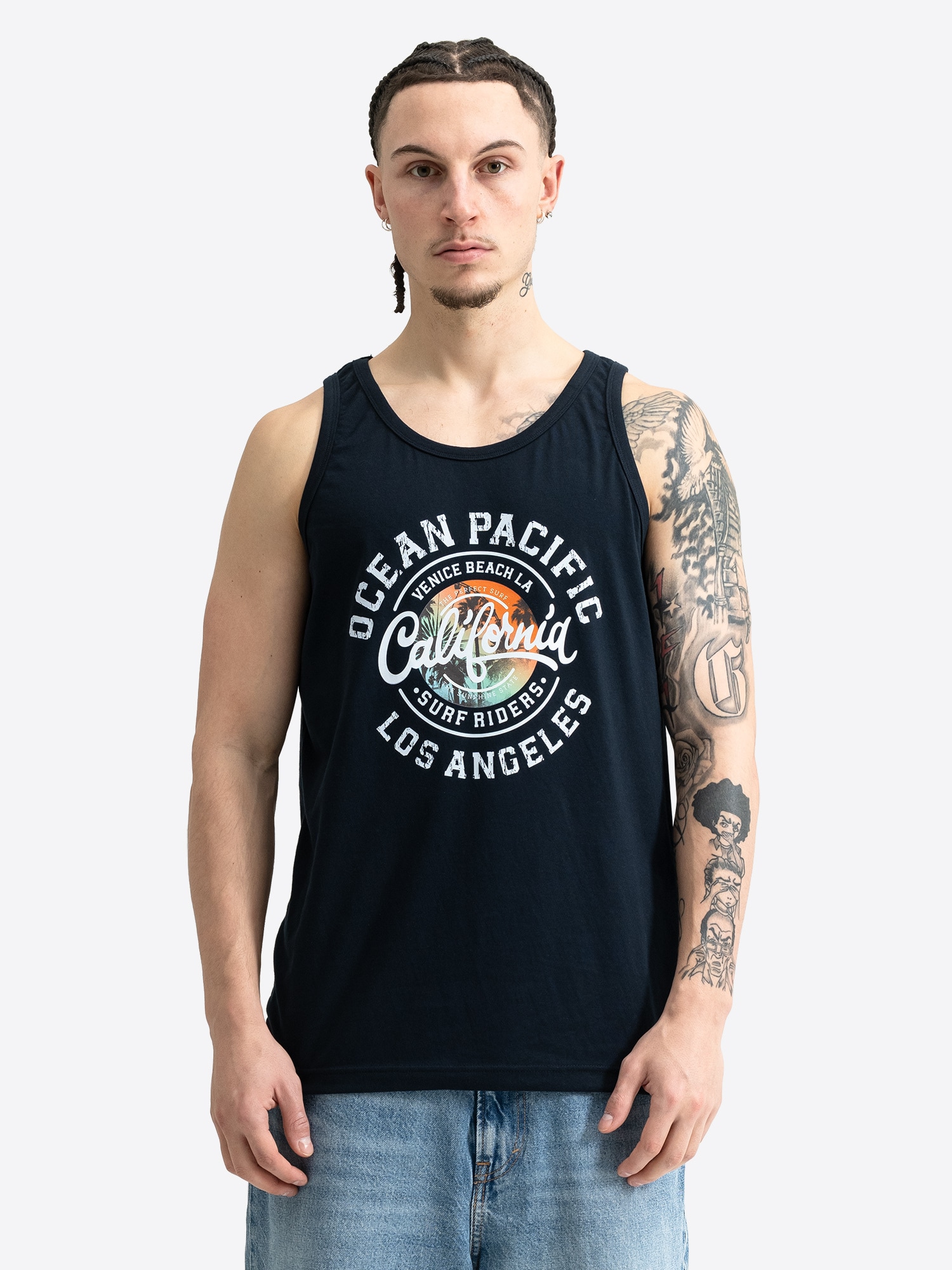 Ocean Pacific Herren Singlet normale Passform THRUSTER - Bild 1