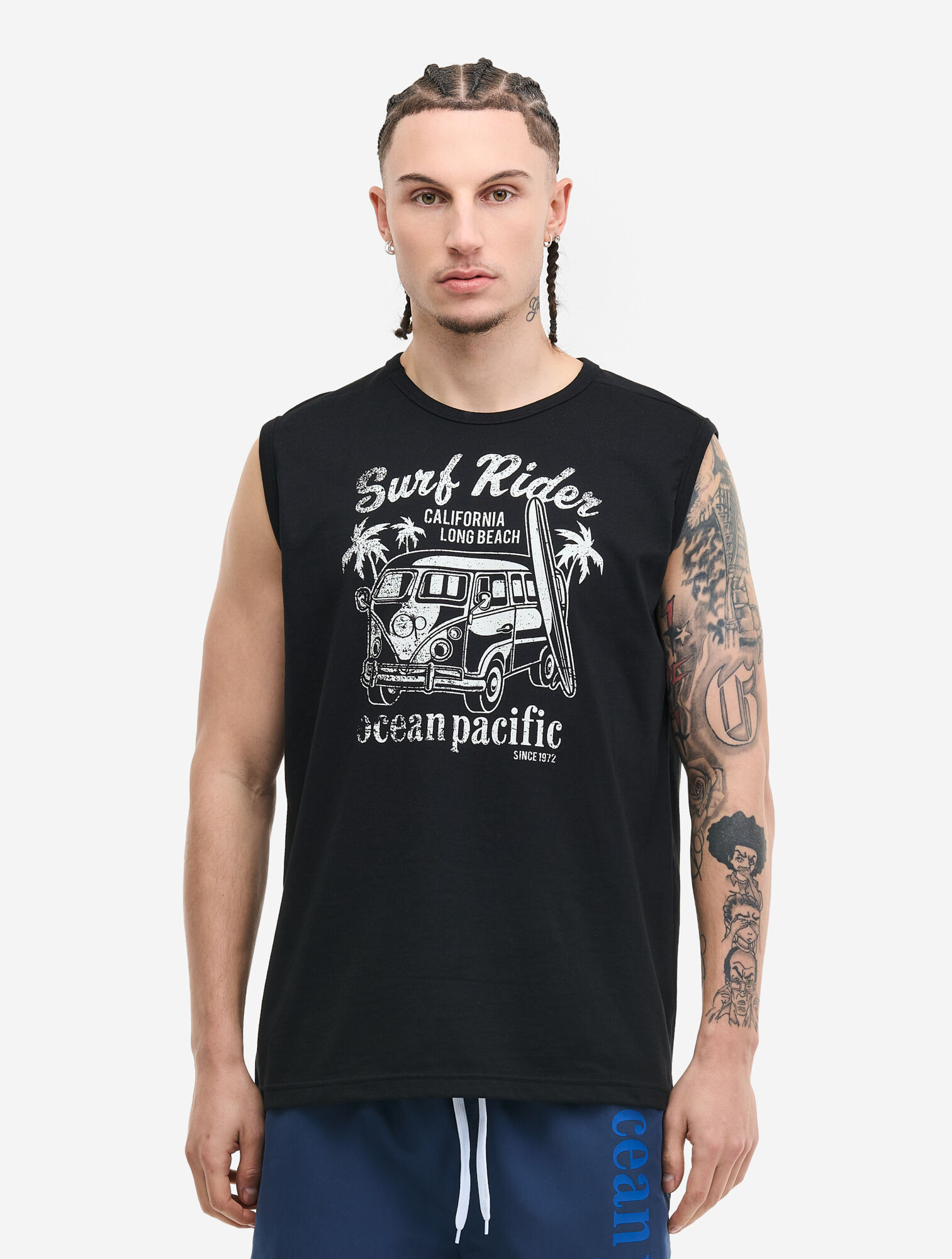 Ocean Pacific Herren &auml;rmelloses T-Shirt normale Passform SHOREY - Bild 1