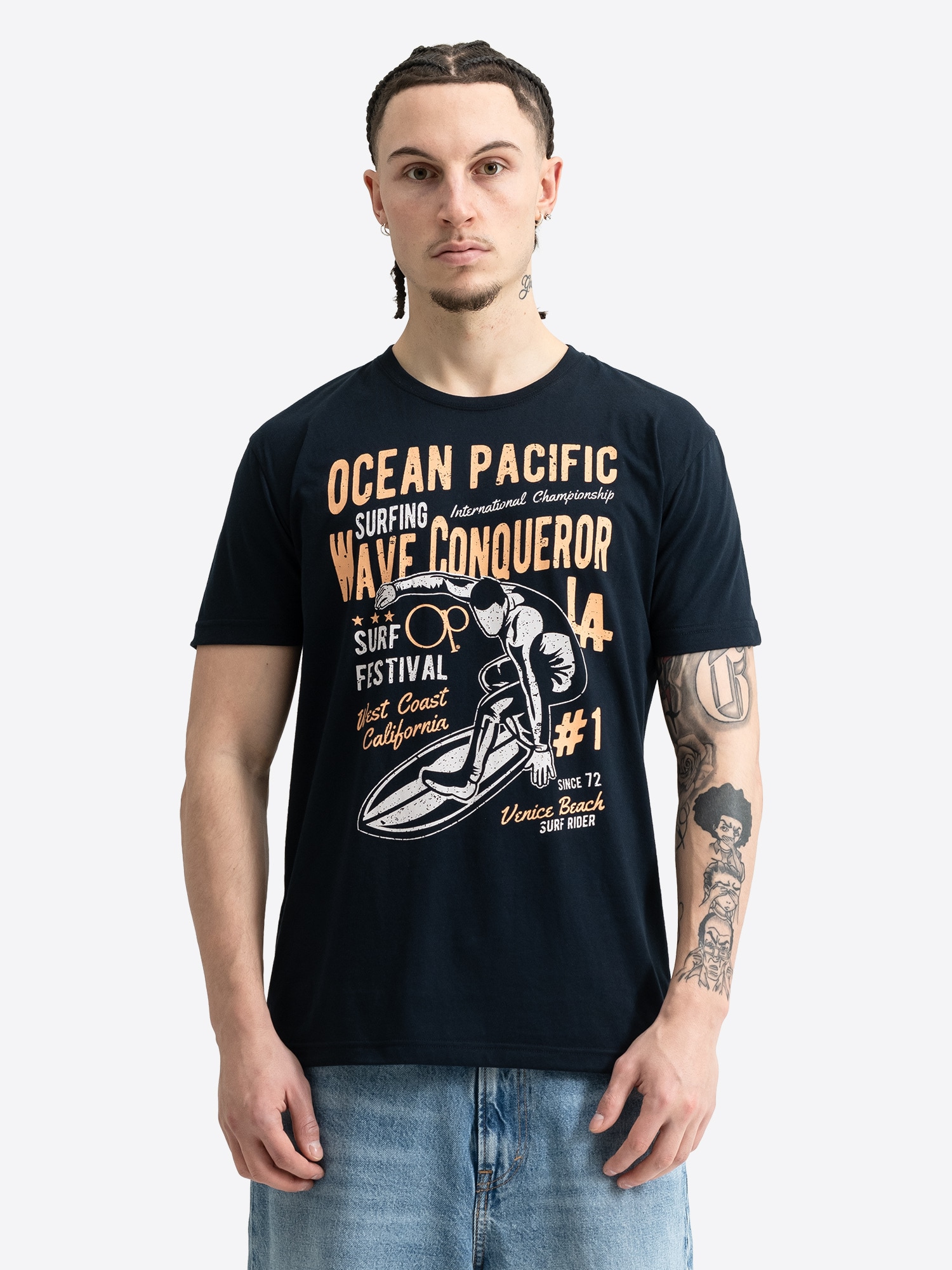 Ocean Pacific Herren T-Shirt normale Passform GNARLY - Bild 1