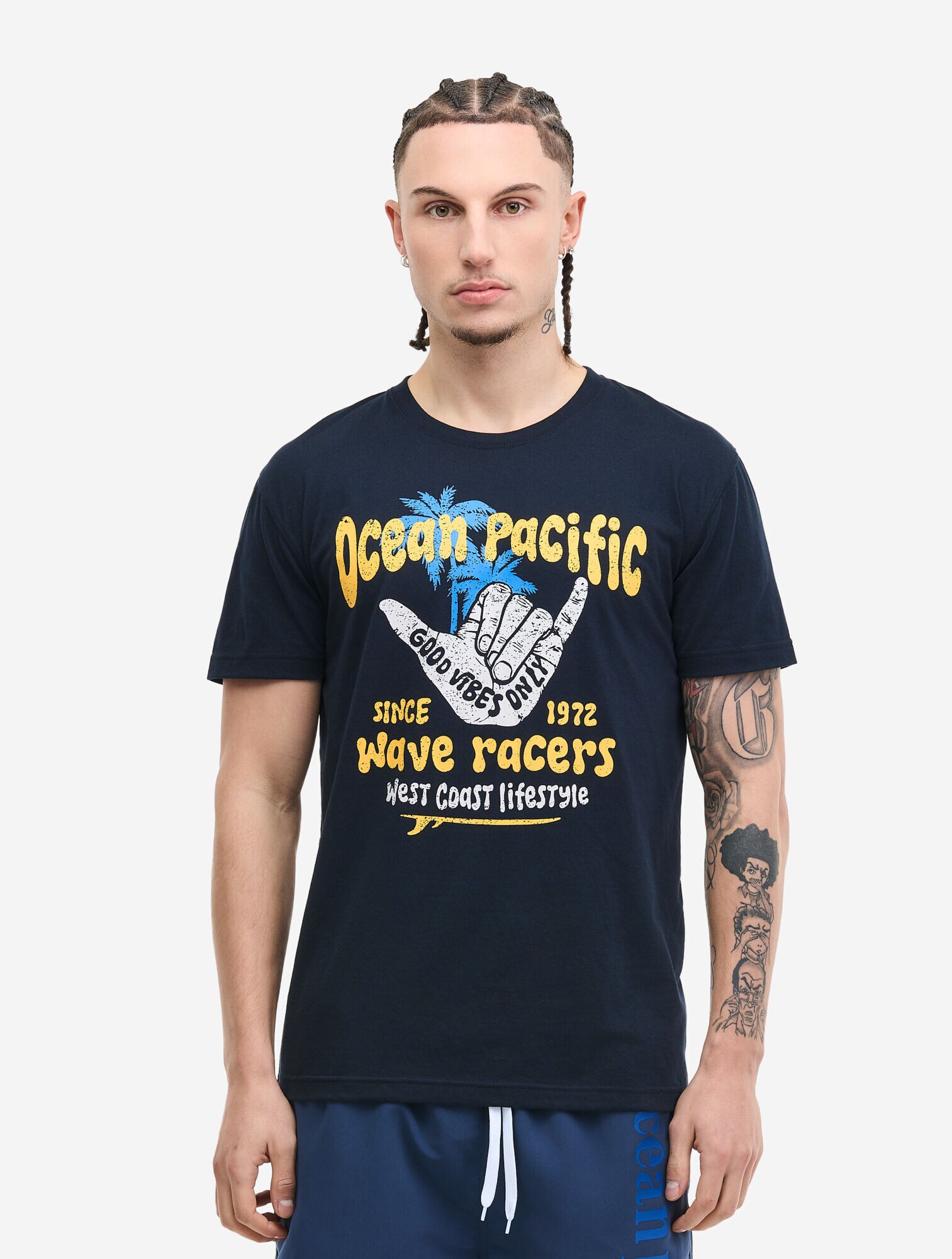 Ocean Pacific Herren T-Shirt normale Passform SHAKA - Bild 1