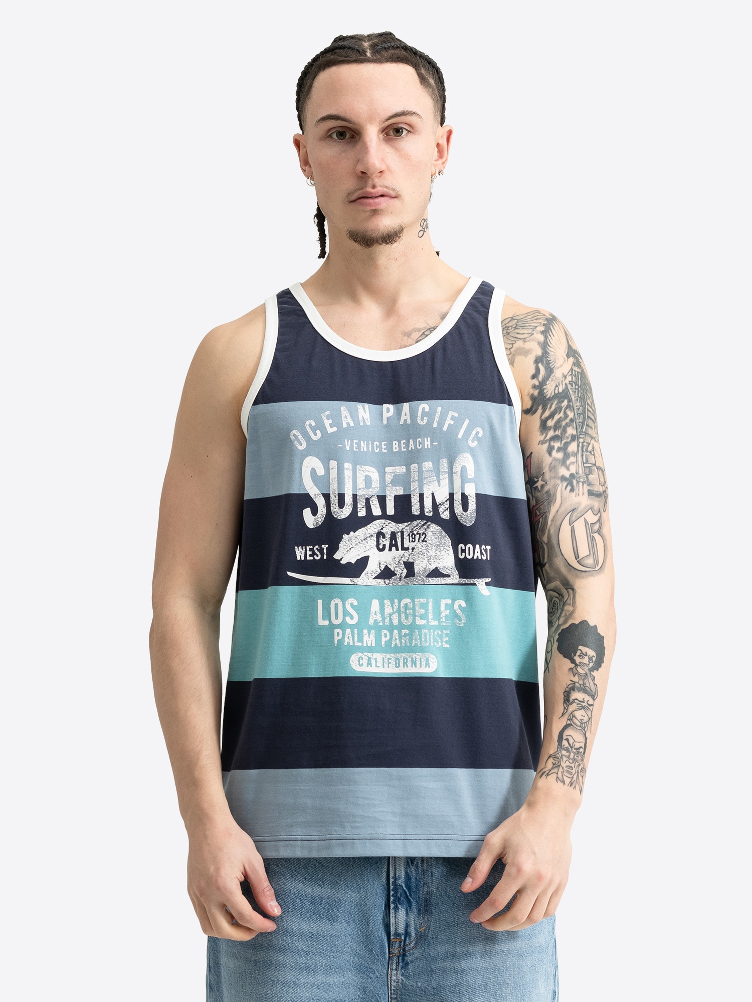 Ocean Pacific Herren Singlet normale Passform TORRENT - Bild 1