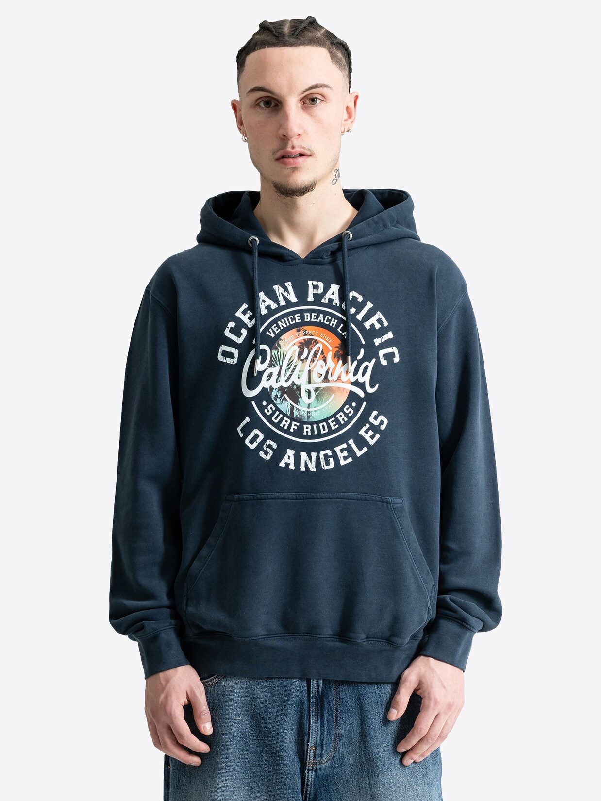 Ocean Pacific Herren Kapuzensweatshirt normale Passform ARUGAM