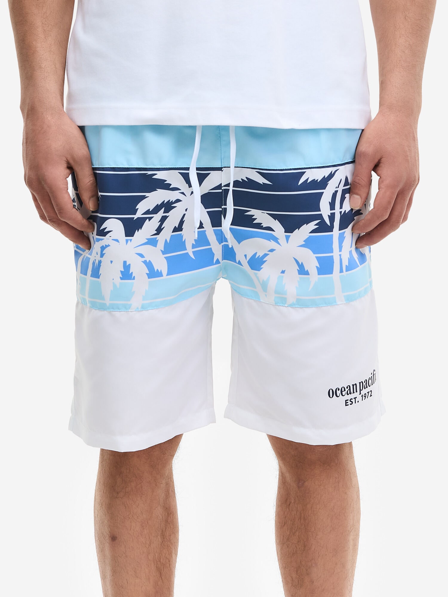 Ocean Pacific Herren Beachshorts normale Passform WAVELET - Bild 1