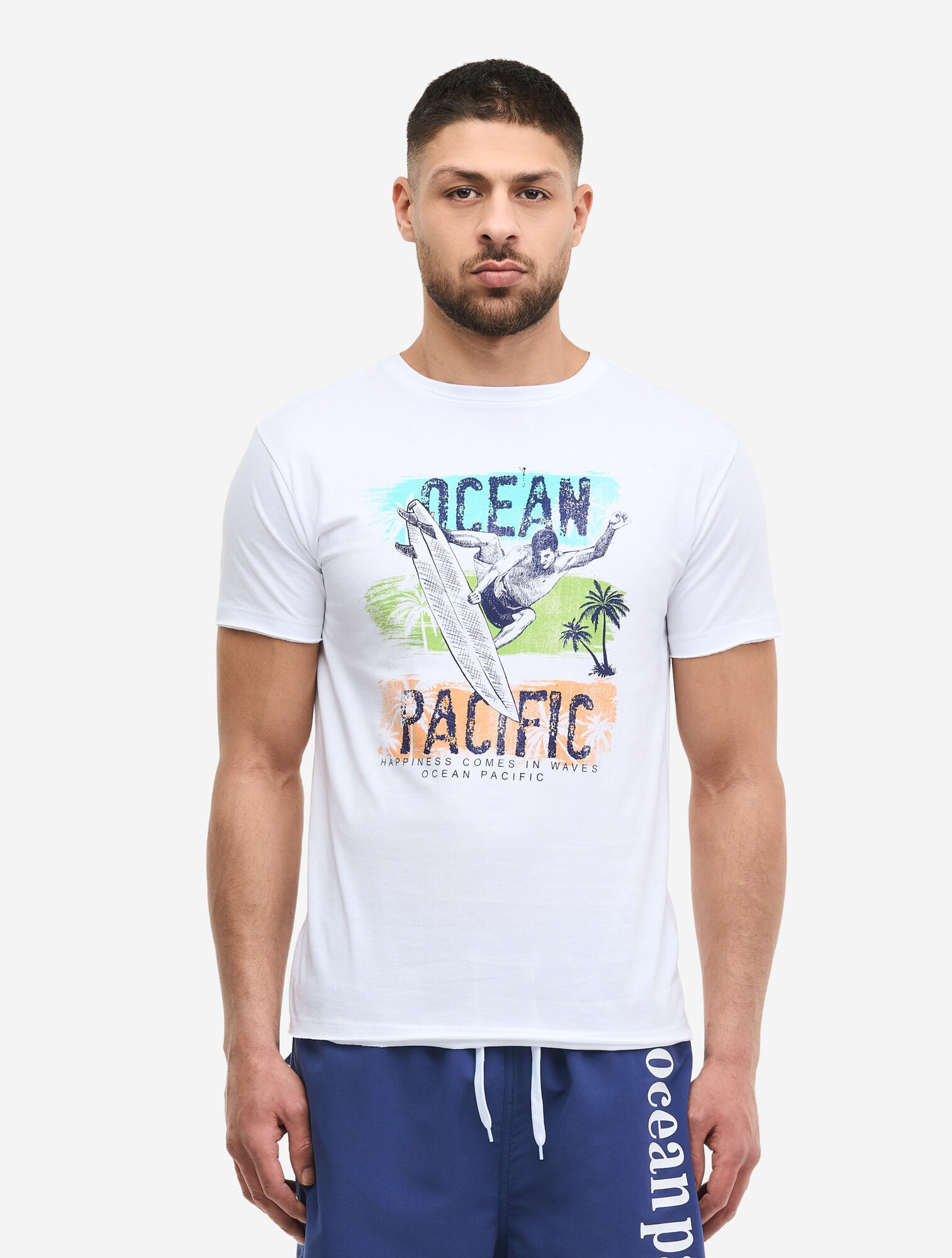 Ocean Pacific Herren T-Shirt normale Passform BROULEE - Bild 1