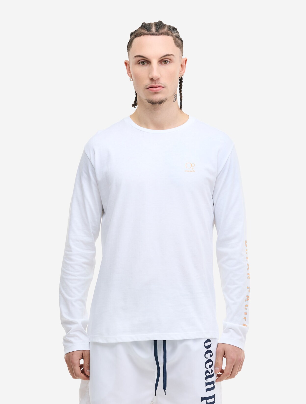 Ocean Pacific Herren Langarmhemd normale Passform ESPERANCE