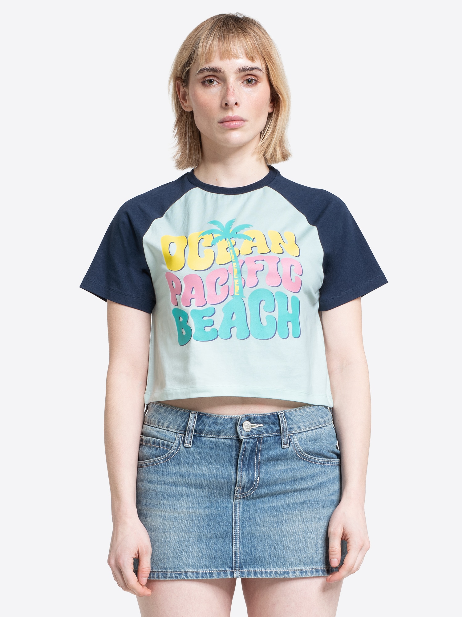 Ocean Pacific Frauen T-Shirt Cropped MAUI - Bild 1