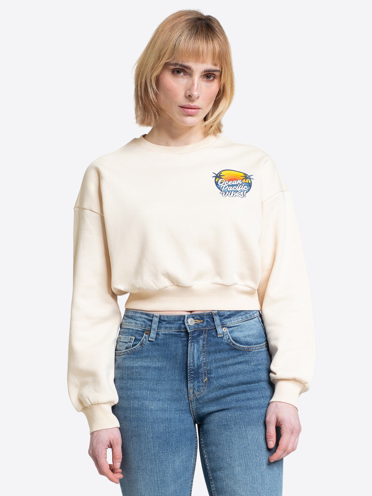 Ocean Pacific Frauen Rundhals Sweatshirt EXMOUTH