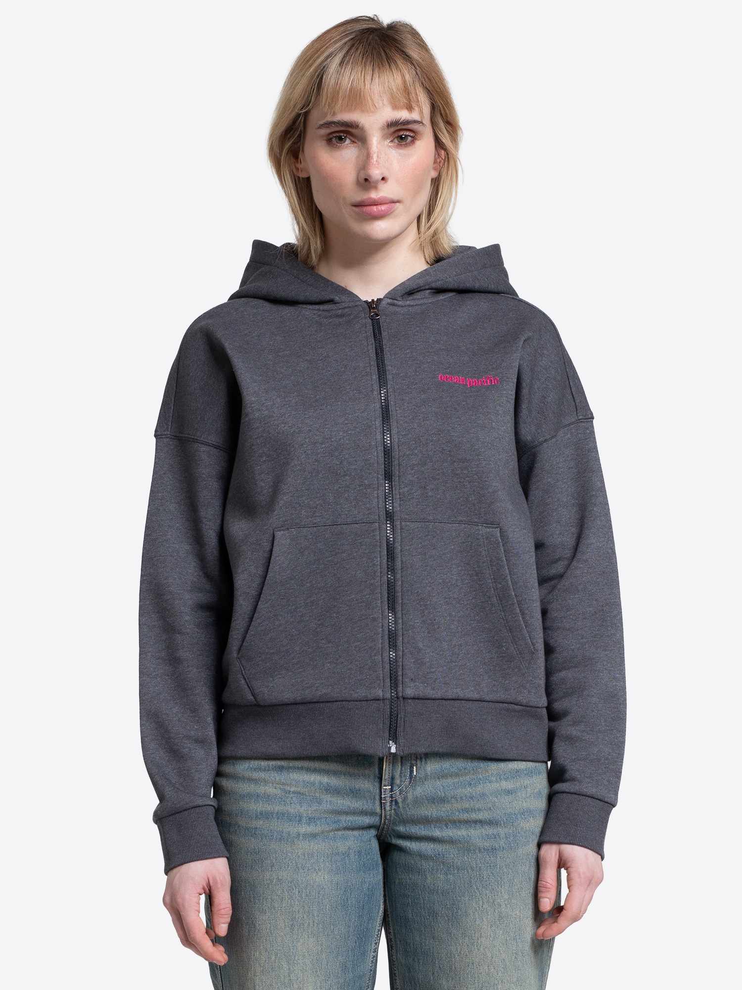 Ocean Pacific Frauen Kapuzensweatjacke mit Rei&szlig;verschluss KIAMA - Bild 1