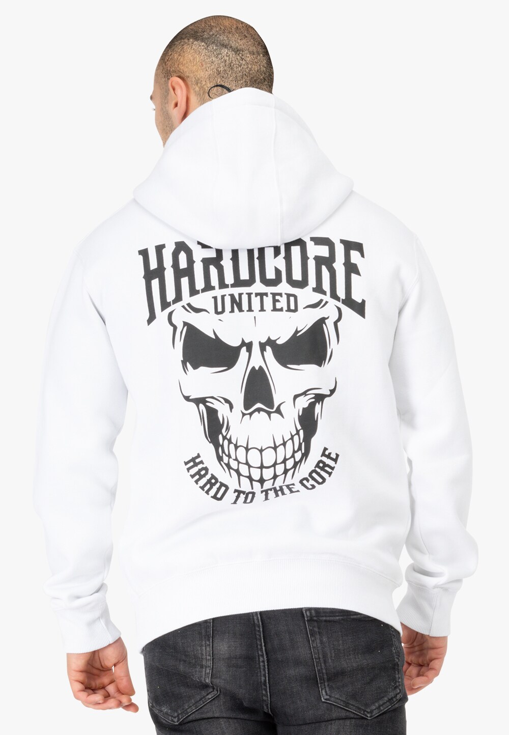 Hardcore United Herren Kapuzensweatshirt normale Passform CORY