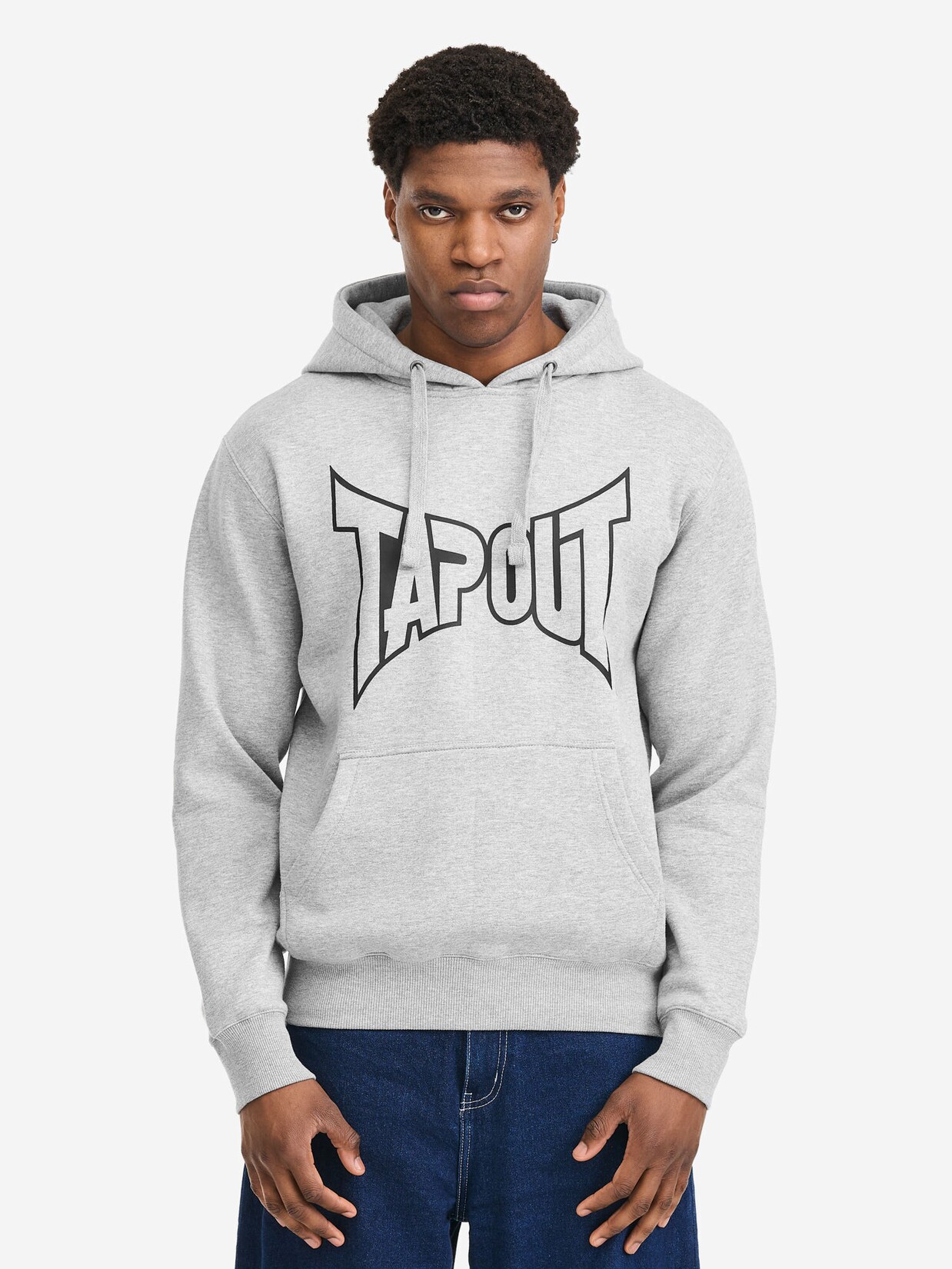 Tapout Herren Kapuzensweatshirt normale Passform LIFESTYLE BASIC HOODIE