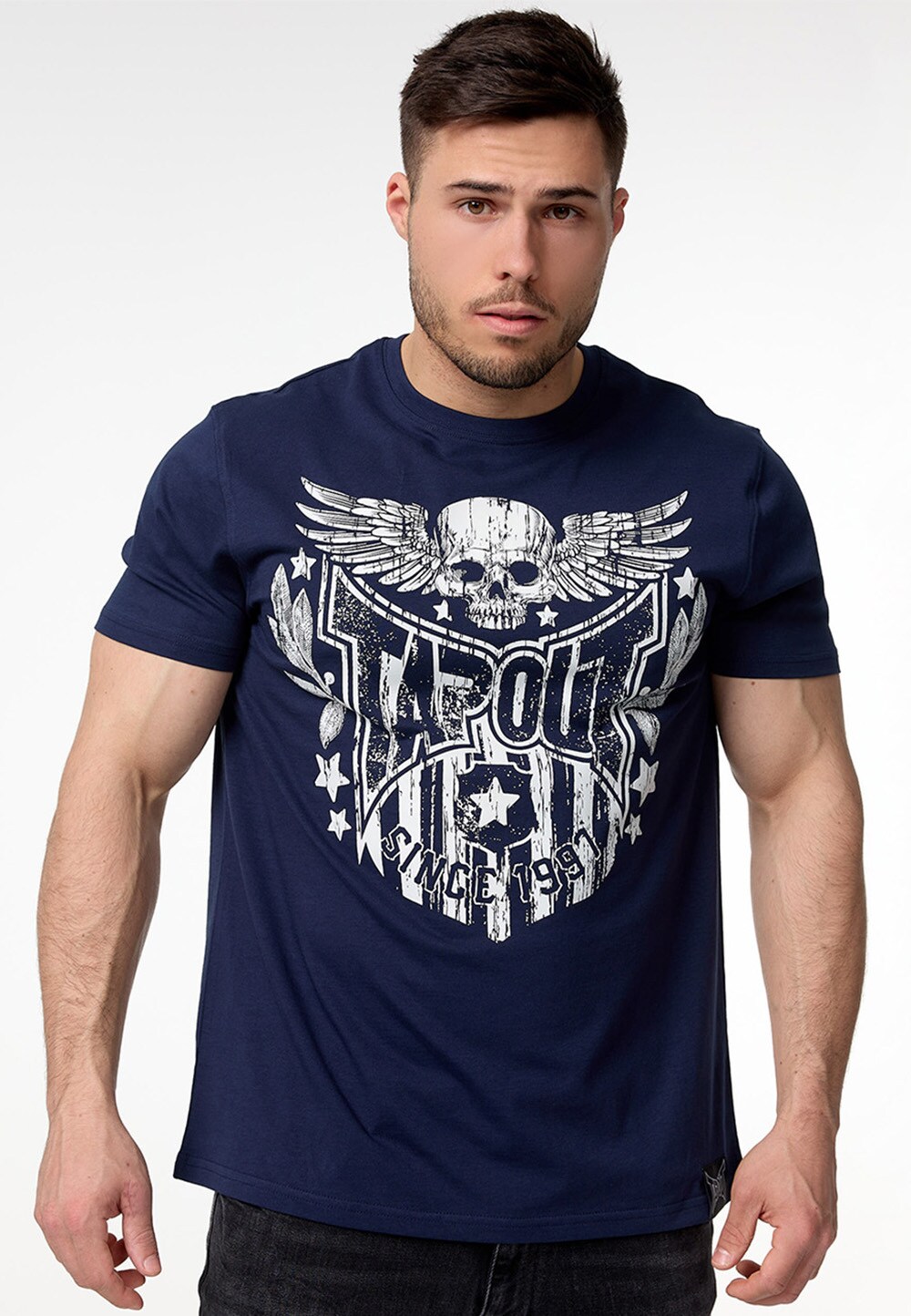 Tapout Herren T-Shirt normale Passform WESTLAKE - Bild 1
