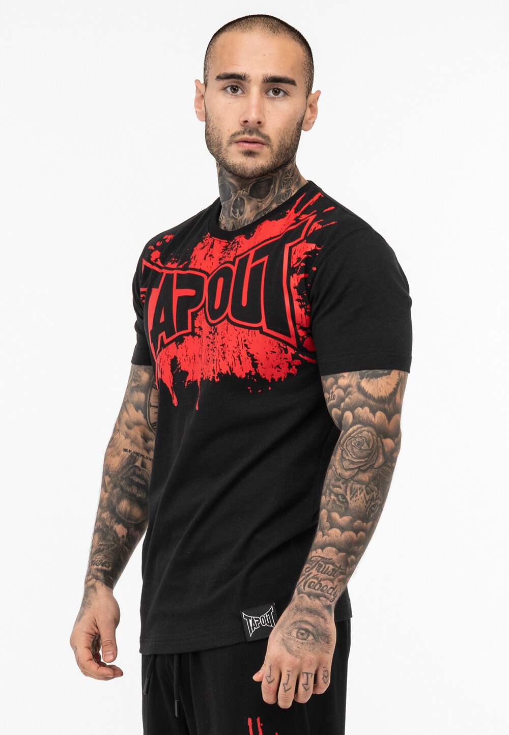 Tapout Herren T-Shirt normale Passform SPLASHED | 04255581522755