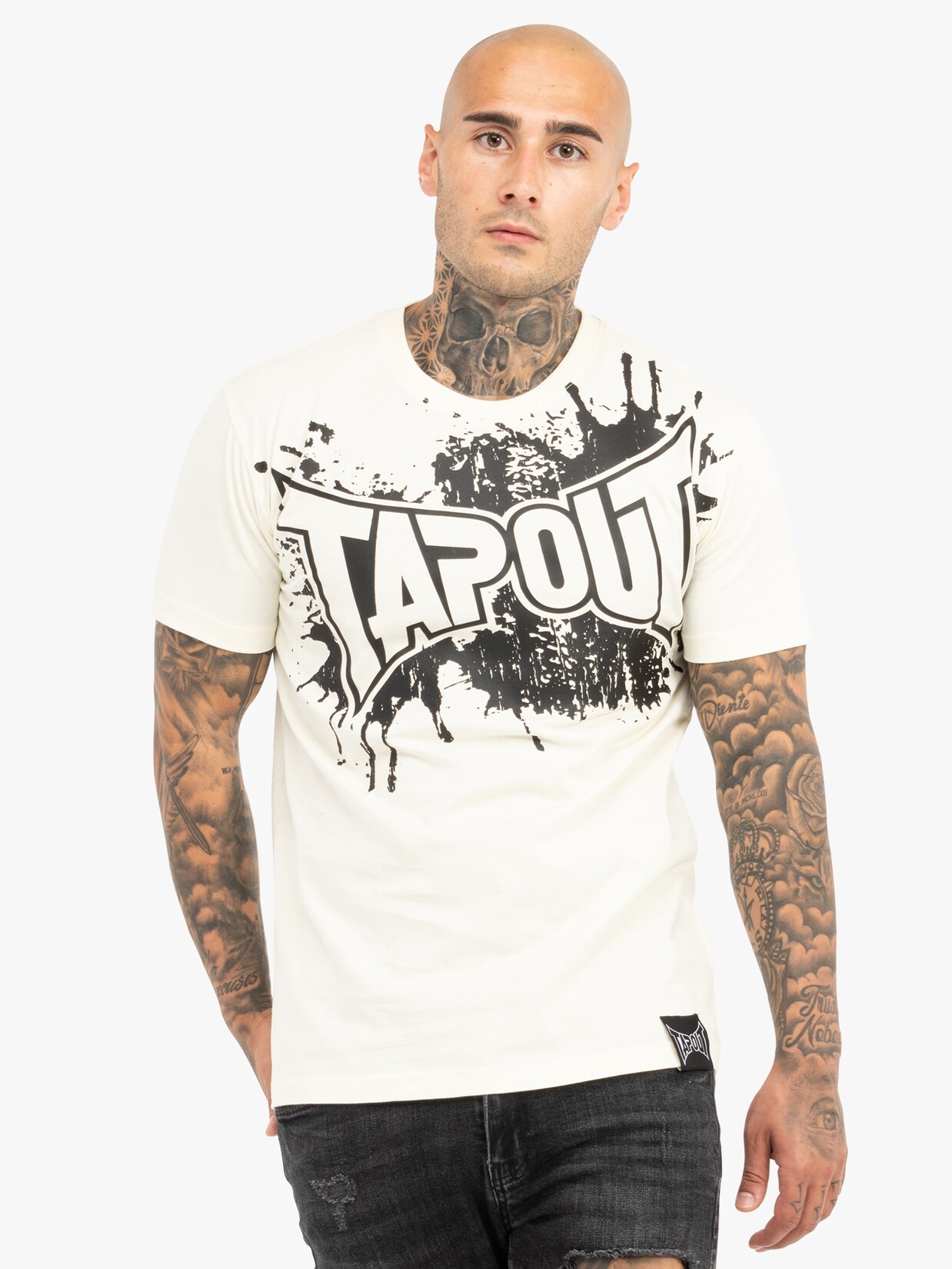 Tapout Herren T-Shirt normale Passform SPLASHED | 04255581553384