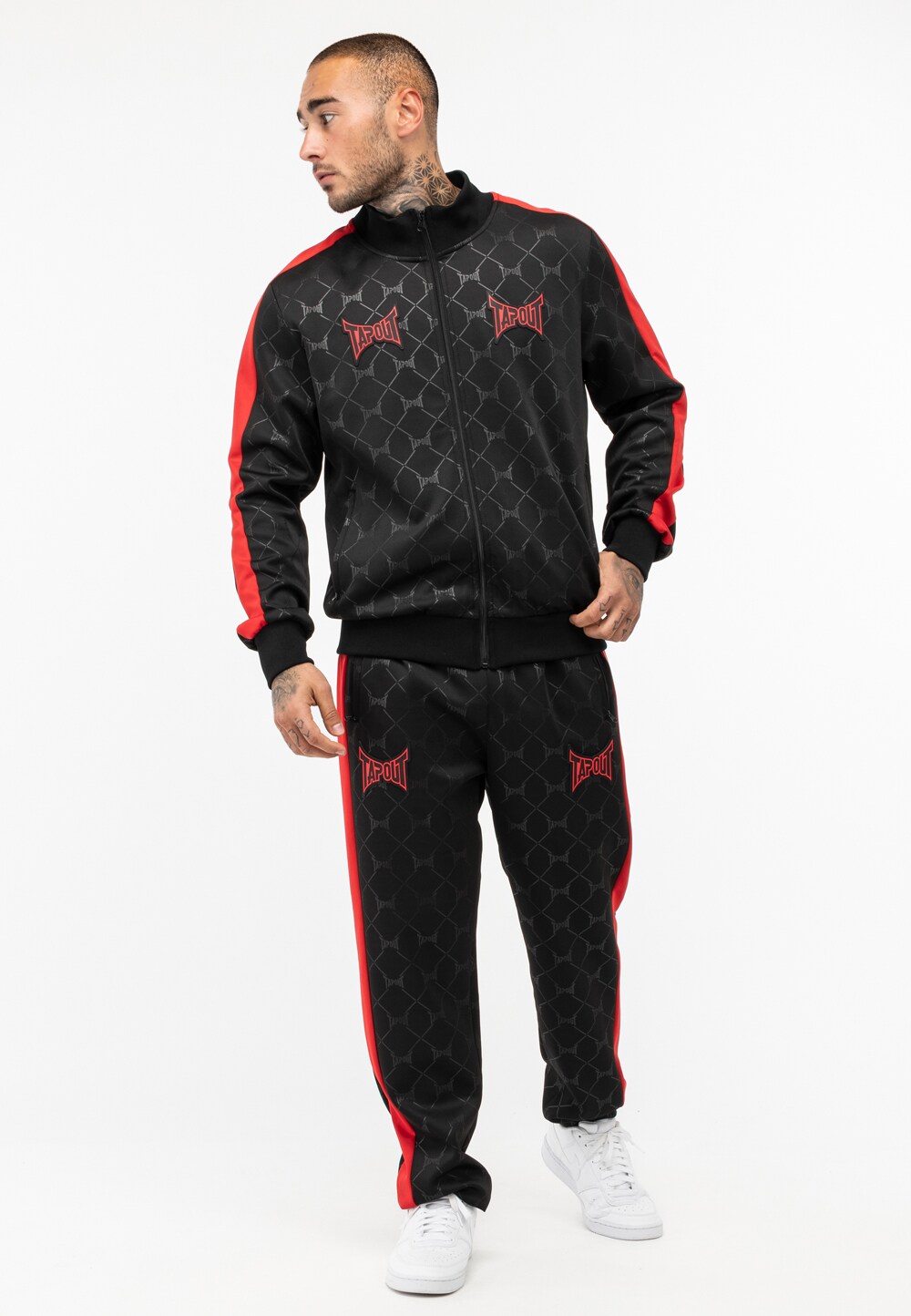 Tapout Herren Trainingsanzug normale Passform PUNKASS TRACK