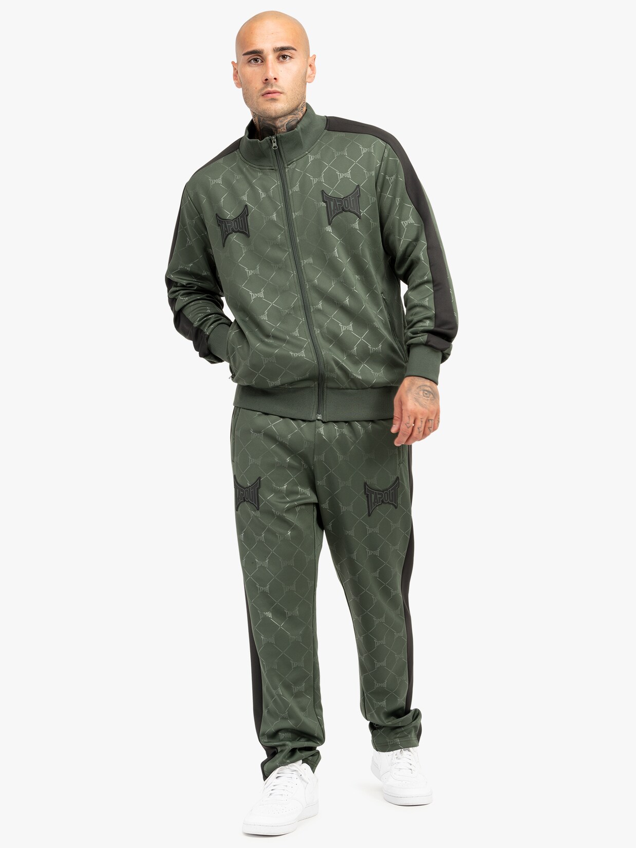 Tapout Herren Trainingsanzug normale Passform PUNKASS TRACK