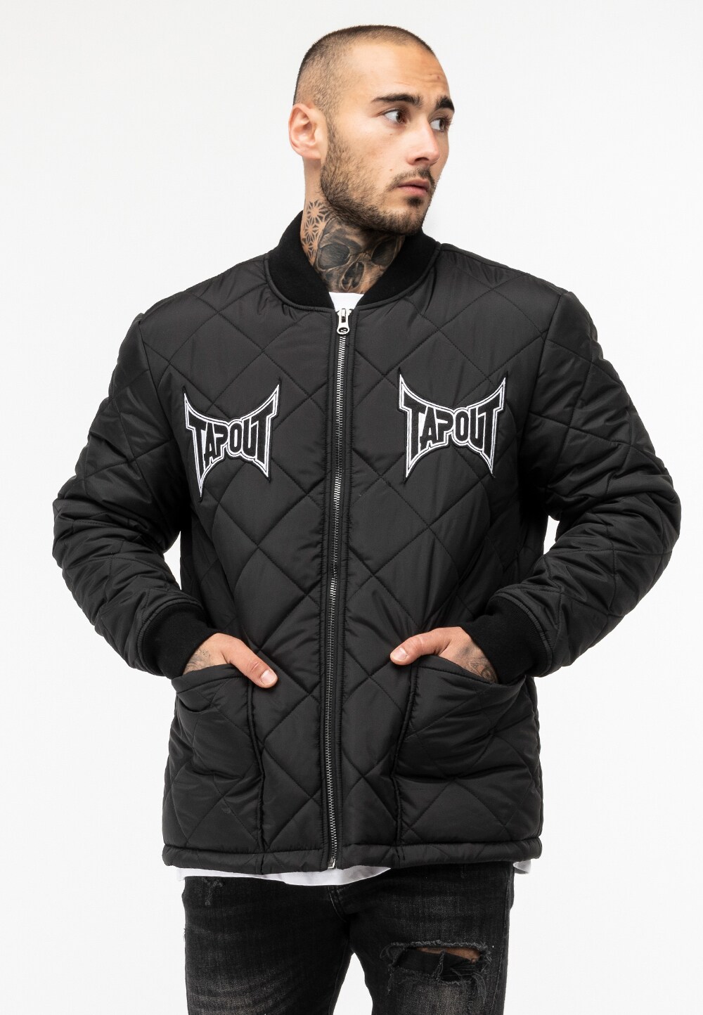 Tapout Herren Jacke normale Passform PUNKASS JACKET