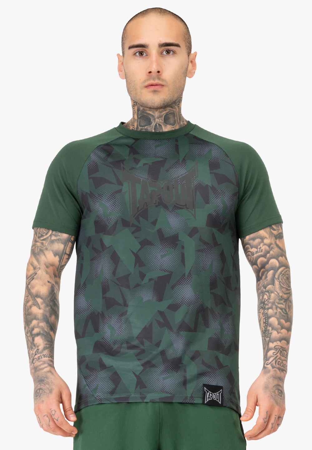 Tapout Herren Funktionsshirt normale Passform TRAINING GRAPHIC TEE | 04255581529983