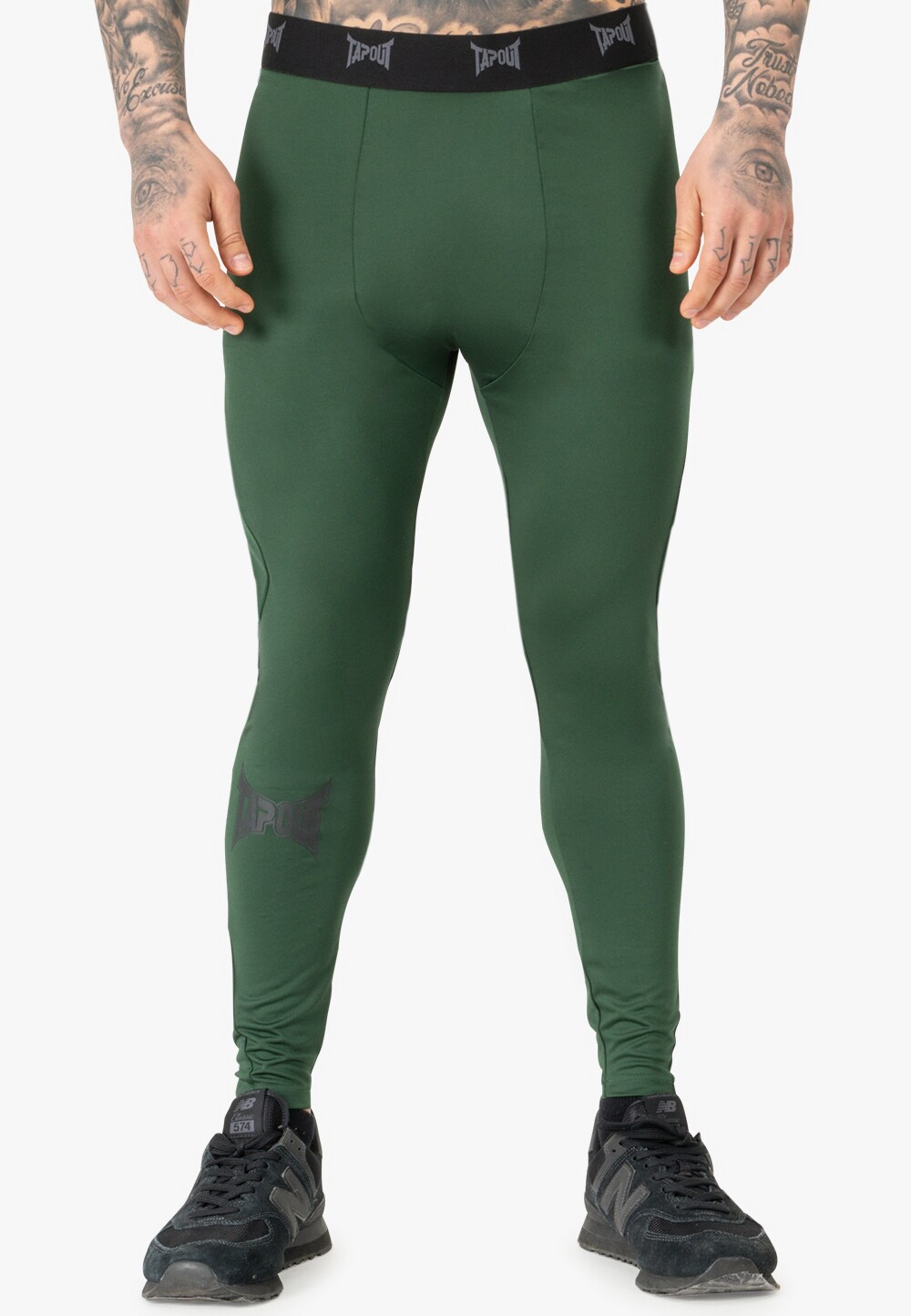 Tapout Herren Funktionsleggings schmale Passform TRAINING LEGGING | 04255581529488