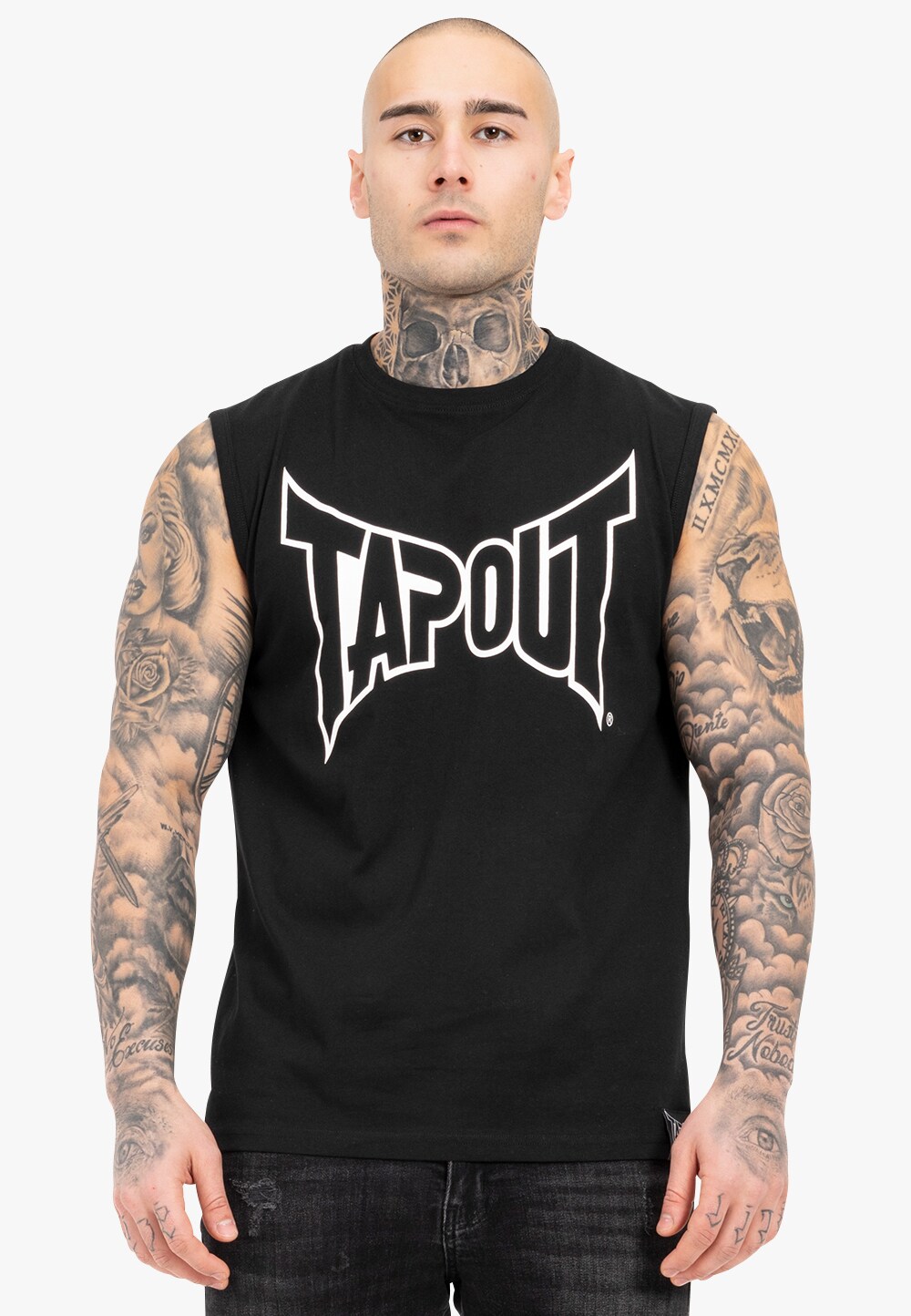 Tapout Herren &auml;rmelloses T-Shirt normale Passform ALEMADA - Bild 1