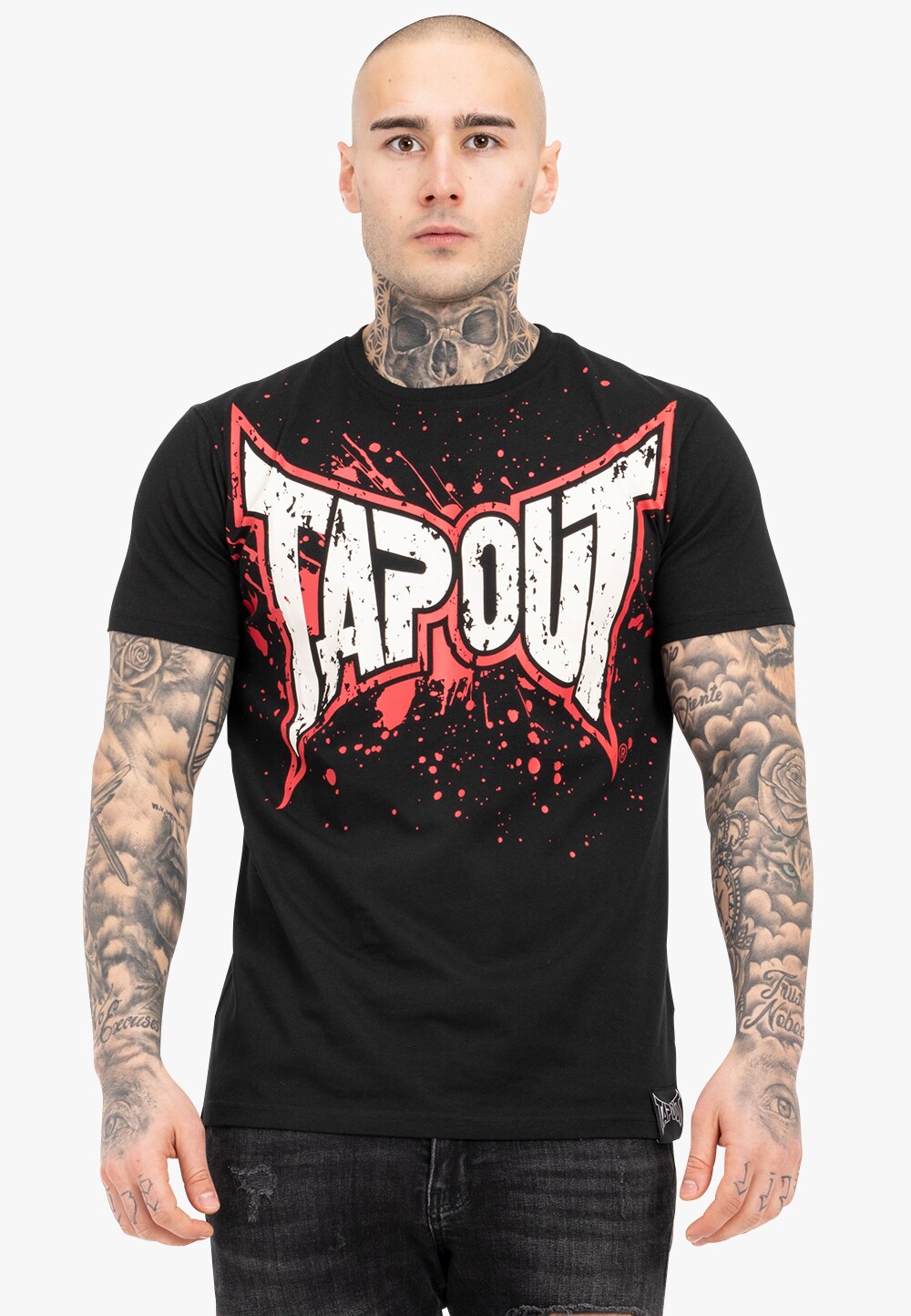 Tapout Herren T-Shirt normale Passform SPLASHING - Bild 1