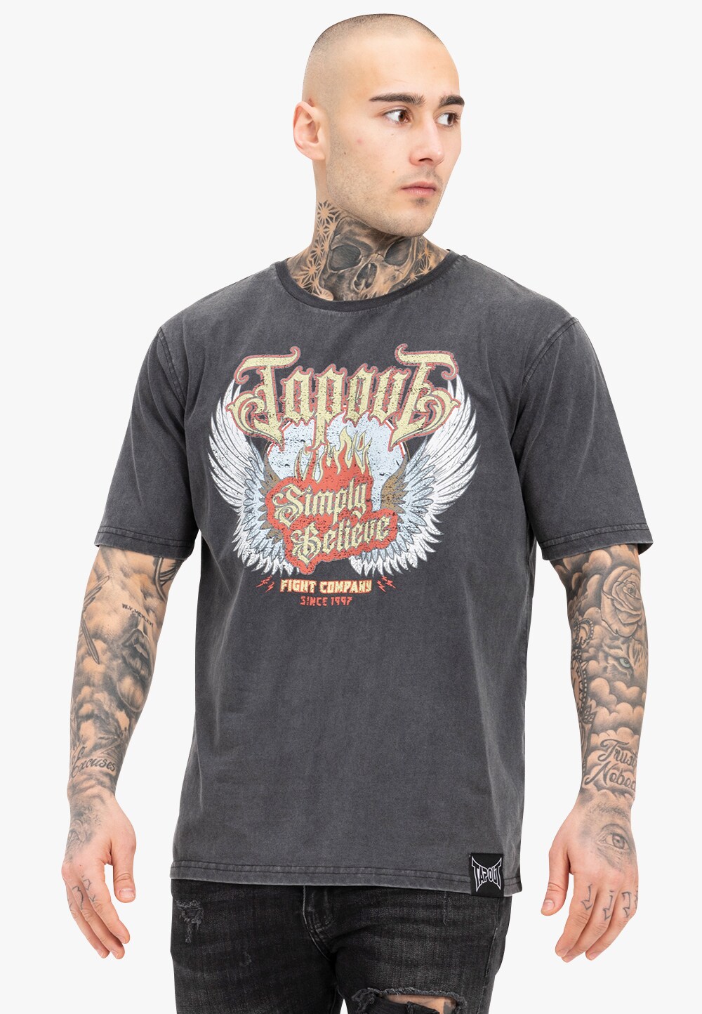 Tapout Herren T-Shirt lockere Passform DELLANO - Bild 1