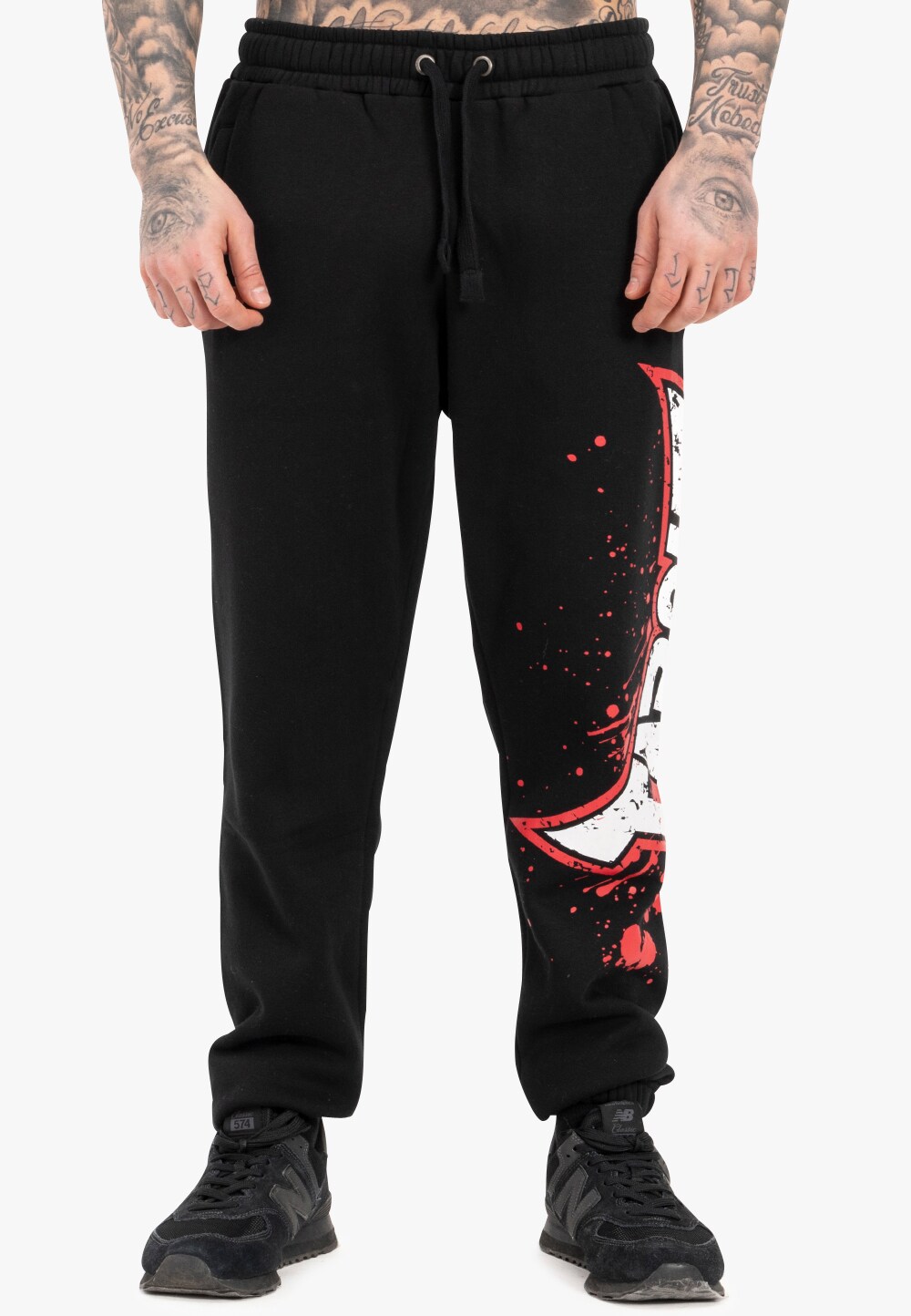 Tapout Herren Jogginghose normale Passform SPLASHING JOGGER | 04255581531382