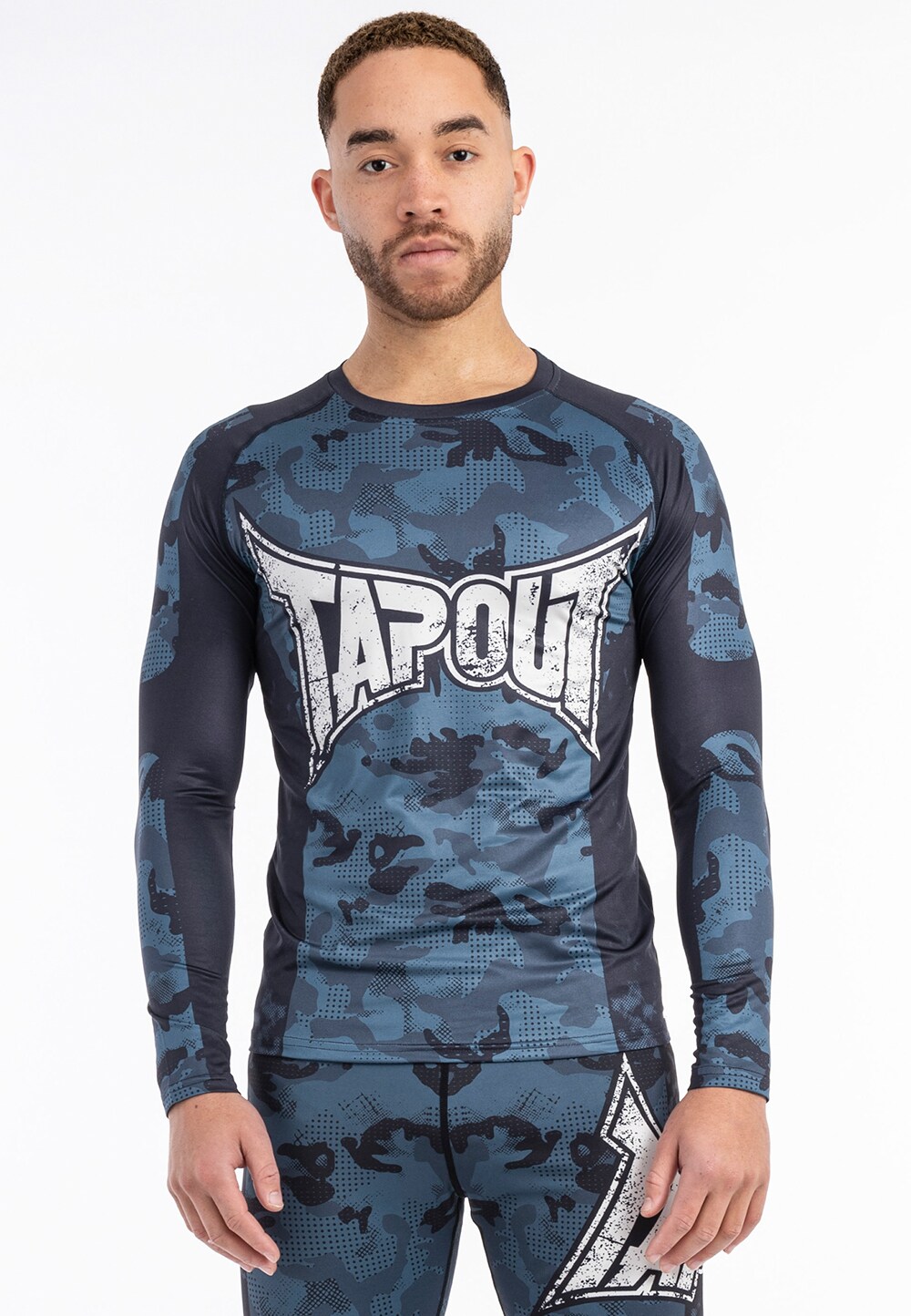 Tapout Herren langärmeliges Funktionsshirt schmale Passform DUNCAN | 04255581531498