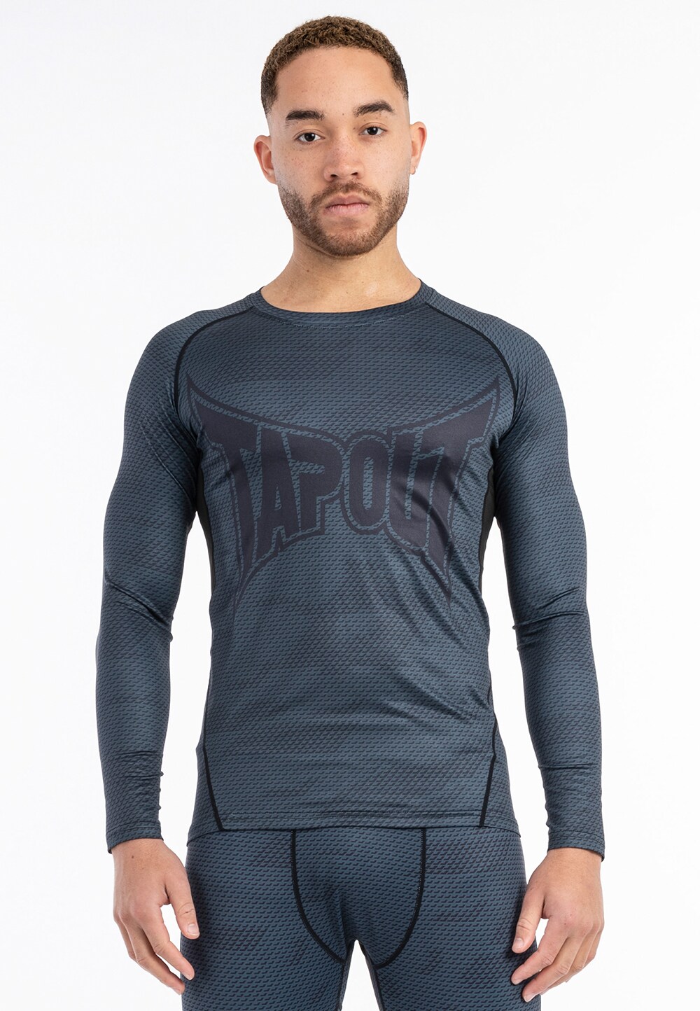 Tapout Herren langärmeliges Funktionsshirt schmale Passform HAZELTON | 04255581531627