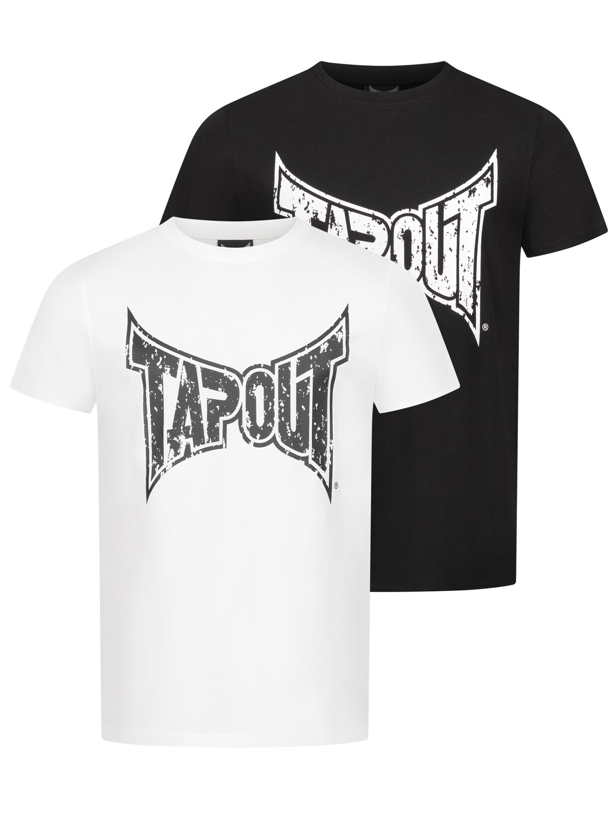 Tapout Herren T-Shirt normale Passform Doppelpack AMBOYN