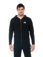 LEONE 1947 Herren Kapuzensweatjacke mit Rei&szlig;verschluss NEW GOLD - Bild 1