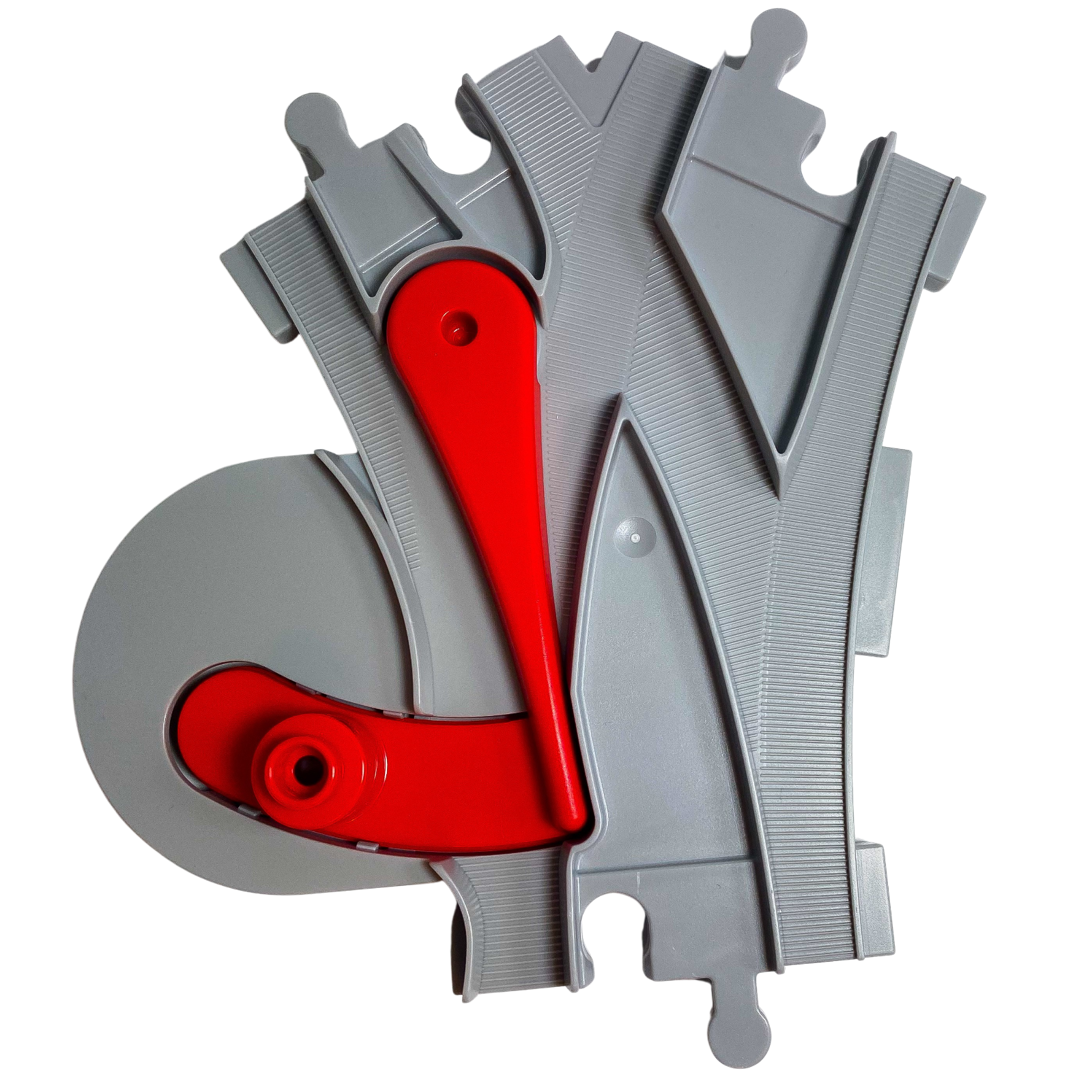 LEGO&reg; DUPLO&reg; Eisenbahn Weiche - 10882 - Teile 2x - Bild 1