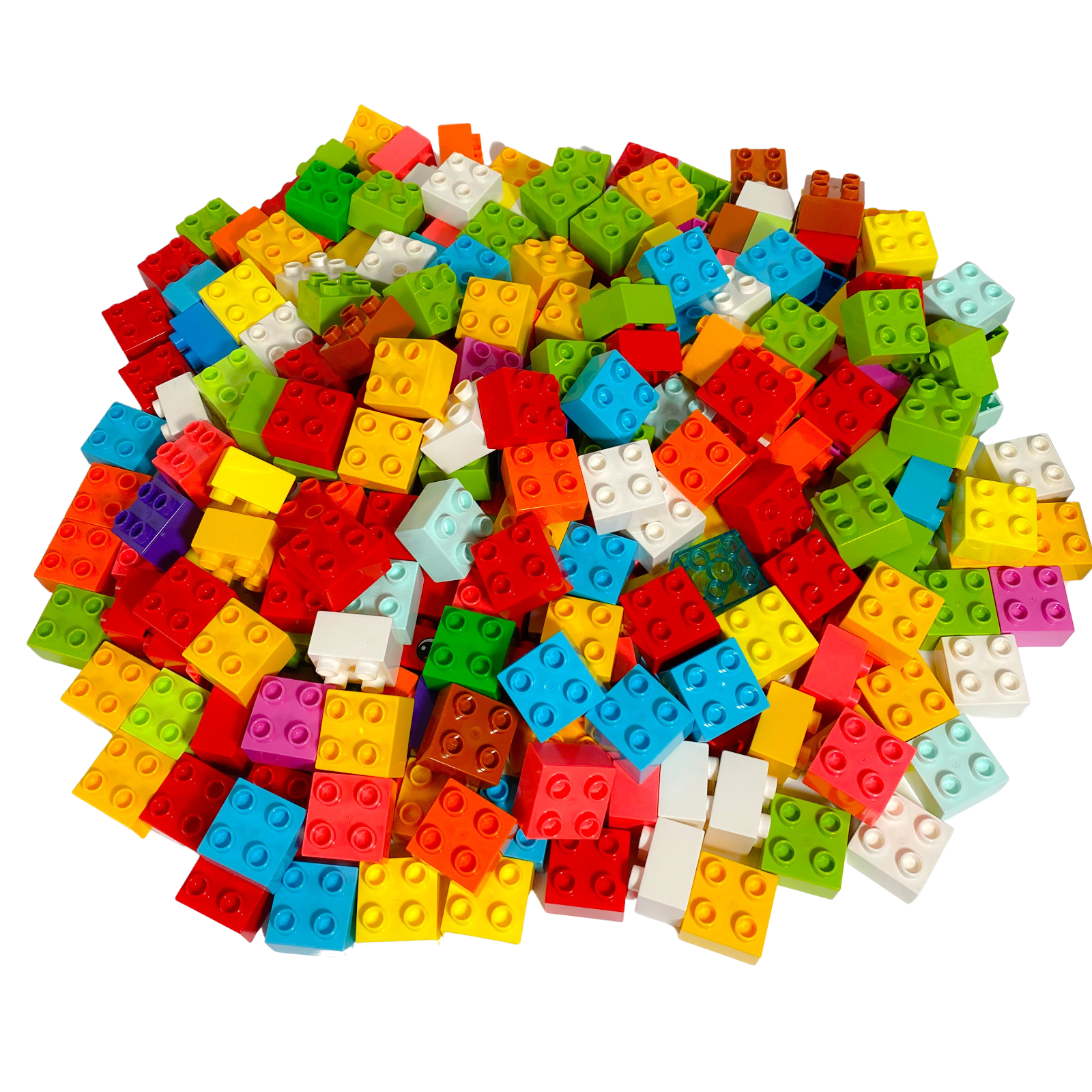 LEGO&reg; DUPLO&reg; 2x2 Steine Bausteine Bunt Gemischt - 3437 - Teile 50x - Bild 1