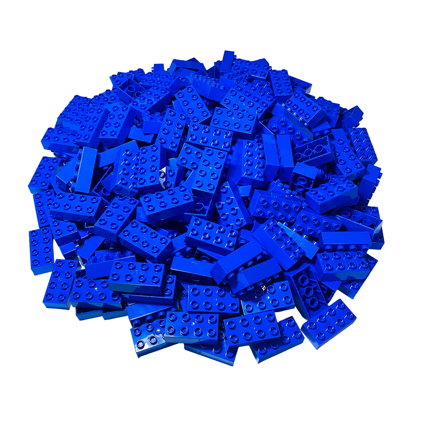 LEGO&reg; DUPLO&reg; 2x4 Steine Bausteine Blau - 3011 - Teile 10x - Bild 1