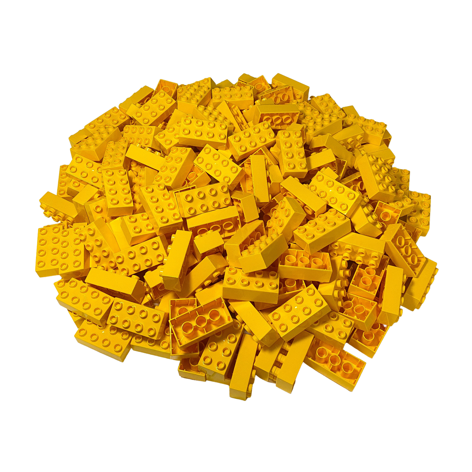 LEGO&reg; DUPLO&reg; 2x4 Steine Bausteine Gelb - 3011 - Teile 100x - Bild 1